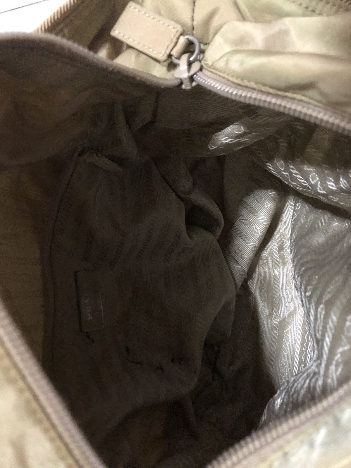 Prada Vintage Prada Tote Handle Bag Spring Summer Size ONE SIZE - 18 Thumbnail