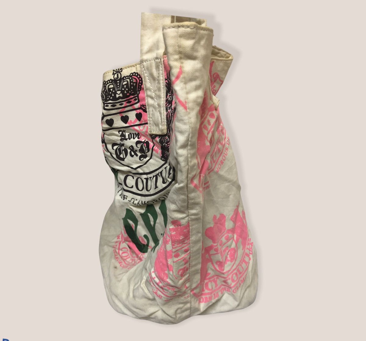 Juicy Couture Rare Juicy Couture Full Print Tote Bag Size ONE SIZE - 4 Thumbnail