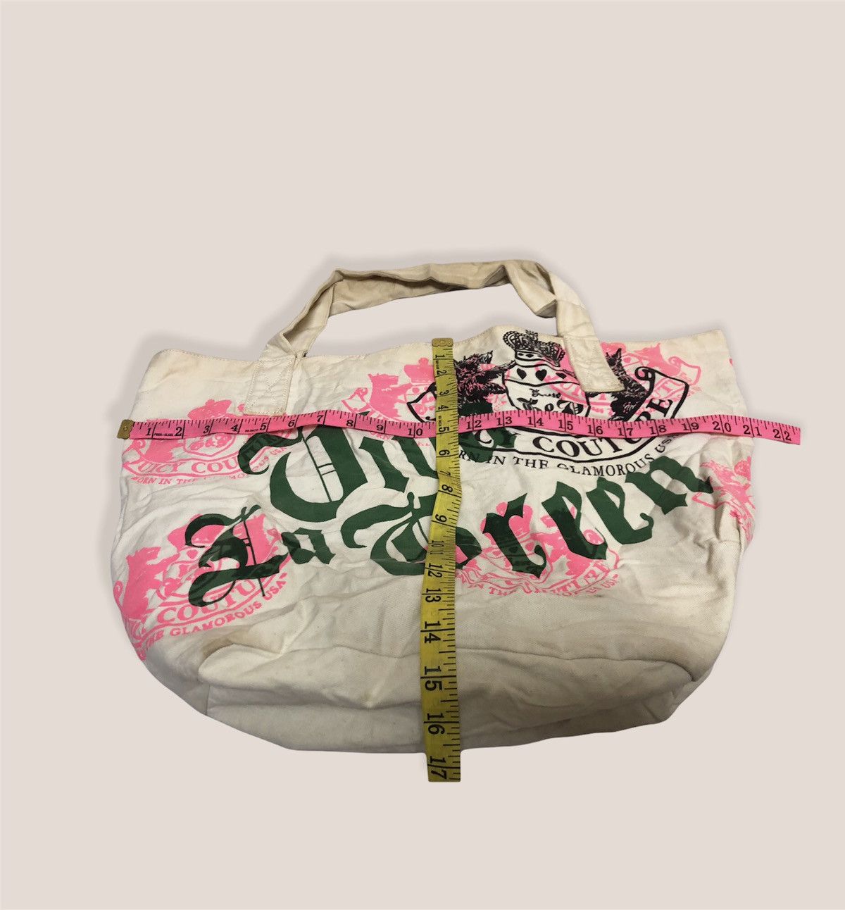 Juicy Couture Rare Juicy Couture Full Print Tote Bag Size ONE SIZE - 12 Thumbnail