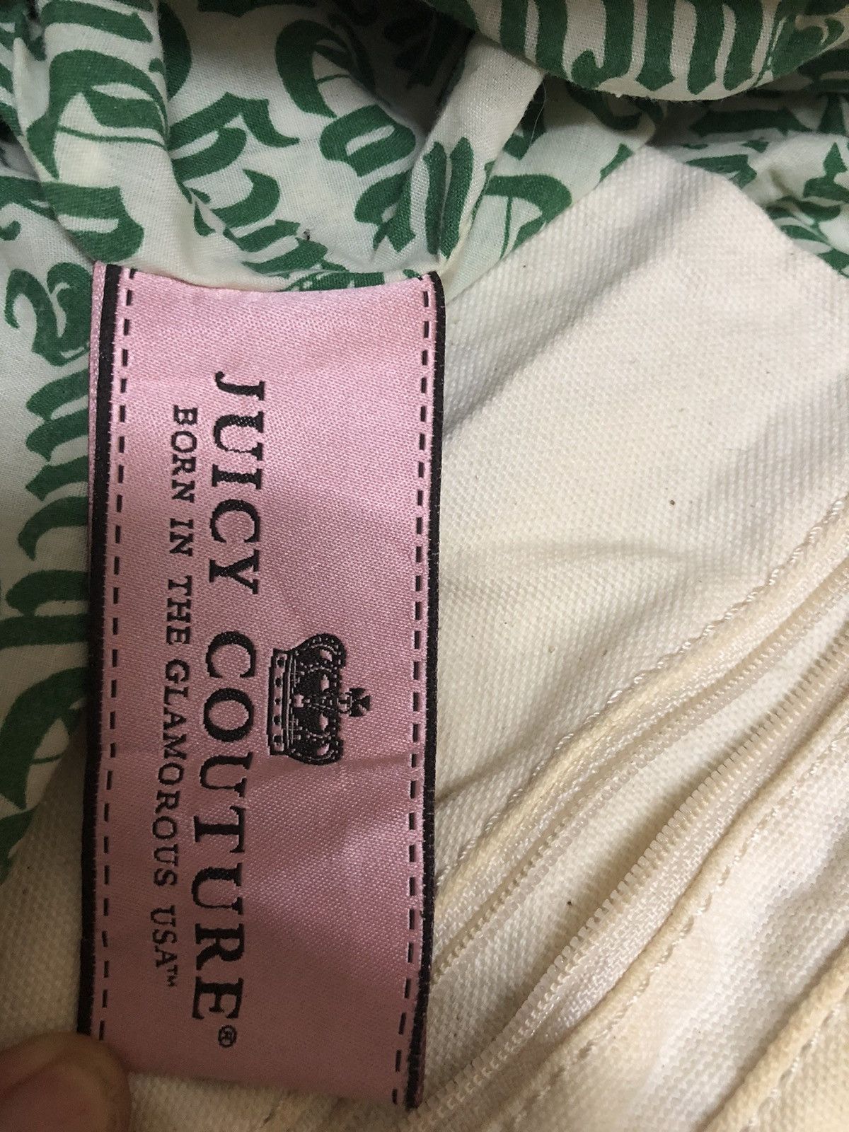 Juicy Couture Rare Juicy Couture Full Print Tote Bag Size ONE SIZE - 8 Thumbnail