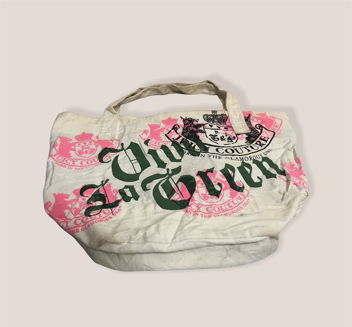 Juicy Couture Rare Juicy Couture Full Print Tote Bag Size ONE SIZE - 1 Thumbnail