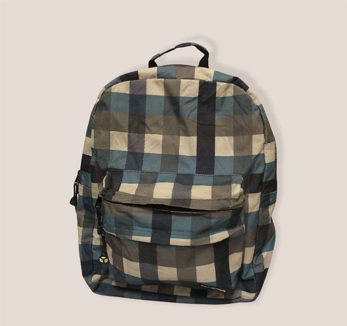 Checkered Design Backpack By Yakpak