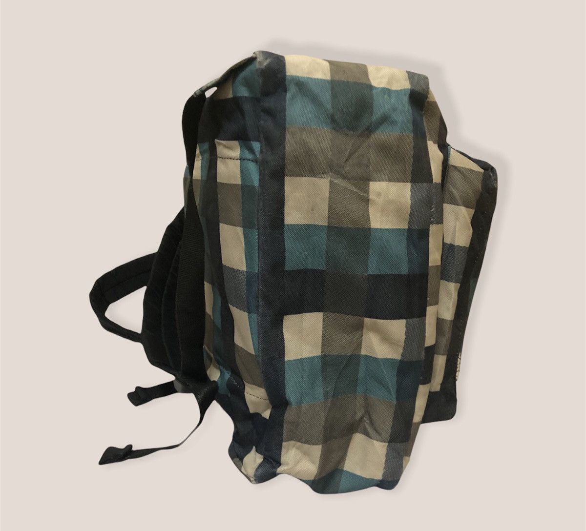 Checkered Design Backpack By Yakpak
