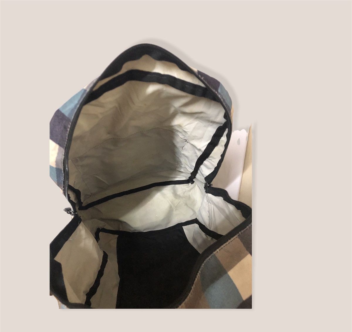 Checkered Design Backpack By Yakpak