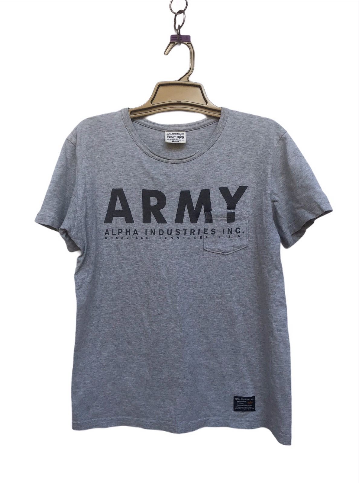 Alpha Industries × Vintage 🔥Alpha Industries Us Military T Shirts Size US S / EU 44-46 / 1 - 1 Thumbnail