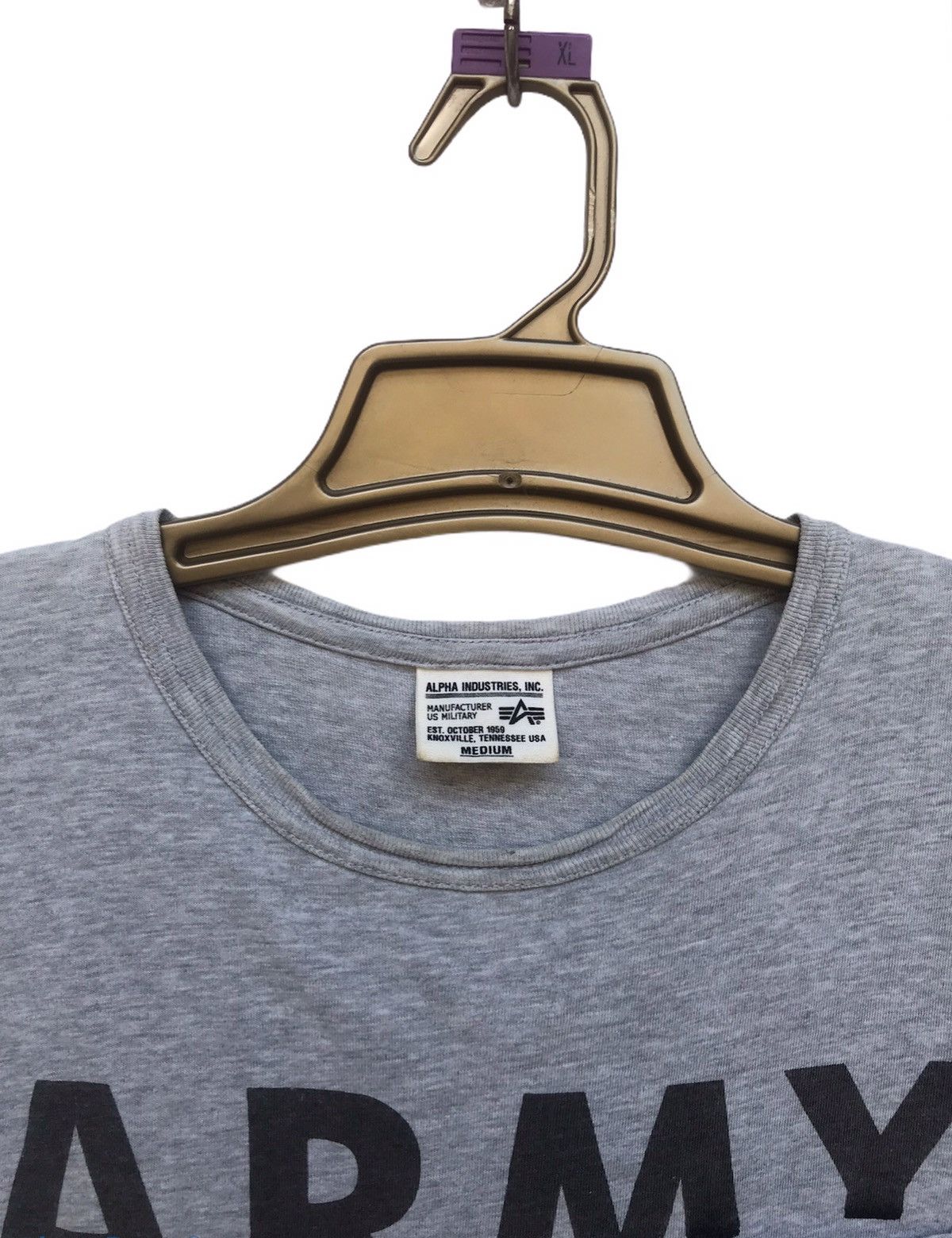 Alpha Industries × Vintage 🔥Alpha Industries Us Military T Shirts Size US S / EU 44-46 / 1 - 3 Thumbnail