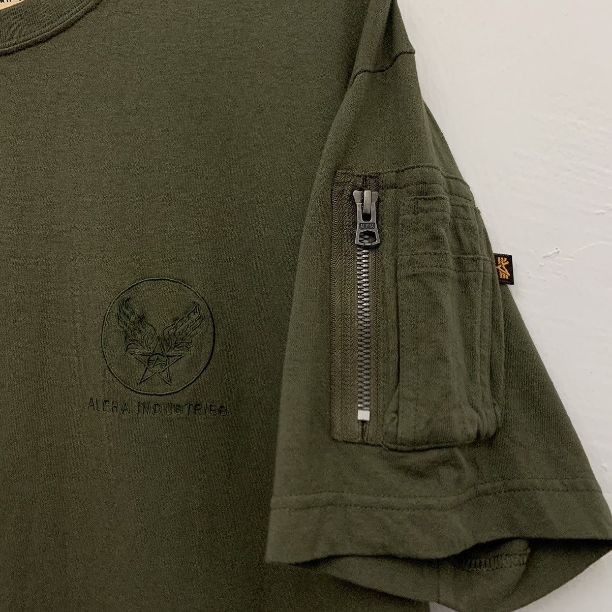 Alpha Industries Alpha Industries T-Shirt Army Military Tee Size US L / EU 52-54 / 3 - 5 Thumbnail