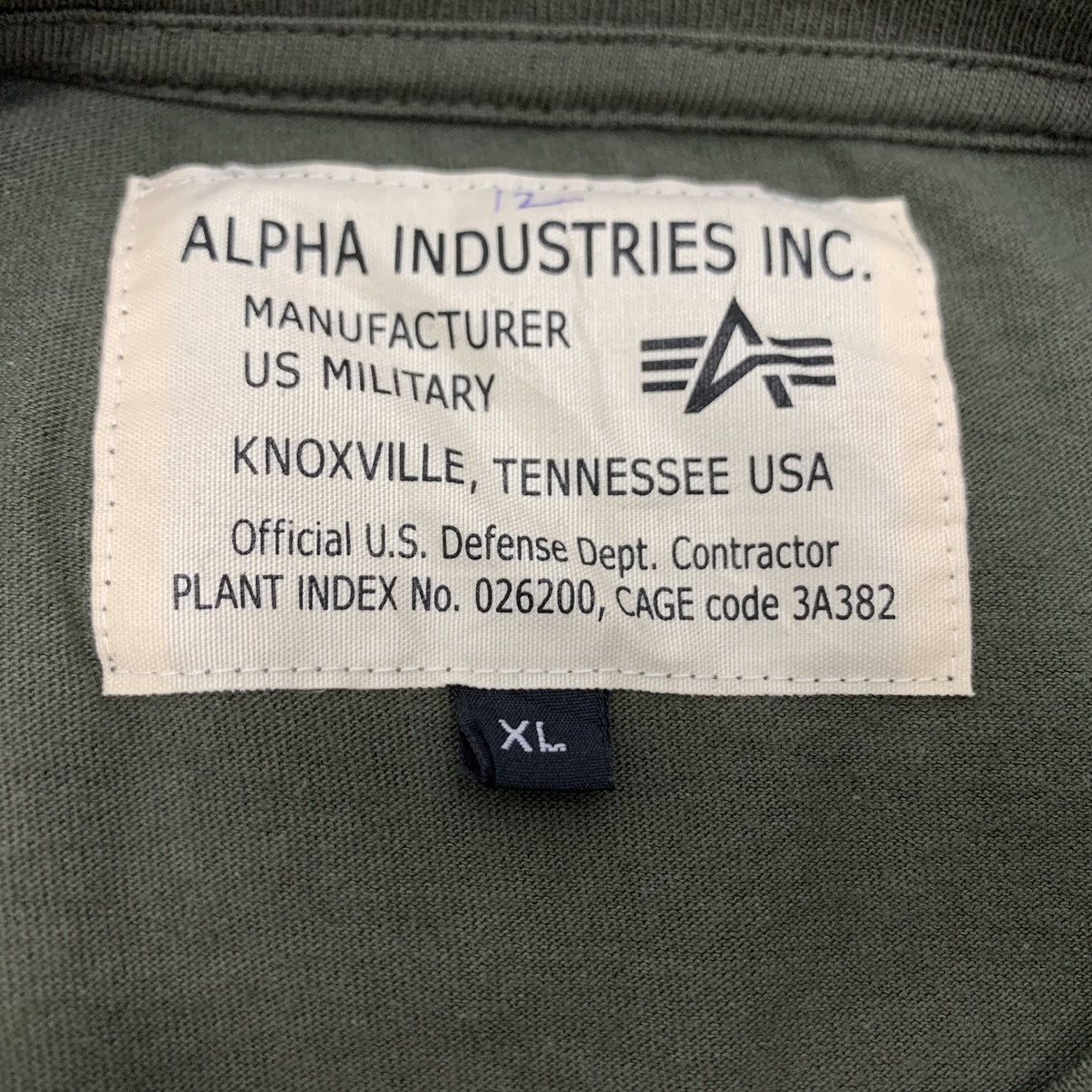 Alpha Industries Alpha Industries T-Shirt Army Military Tee Size US L / EU 52-54 / 3 - 6 Thumbnail