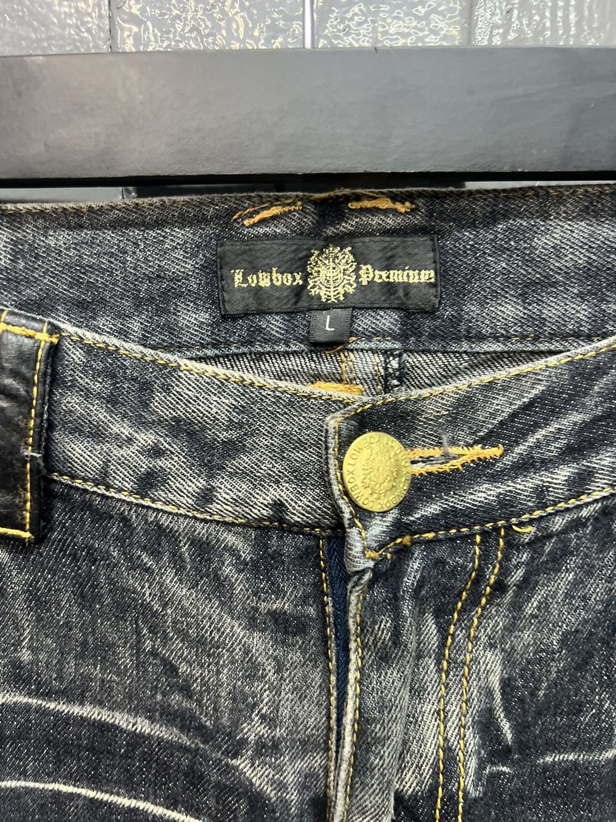 Japanese Brand LOWBOX FLARE DENIM JEANS SIZE 34 Size US 34 / EU 50 - 8 Thumbnail