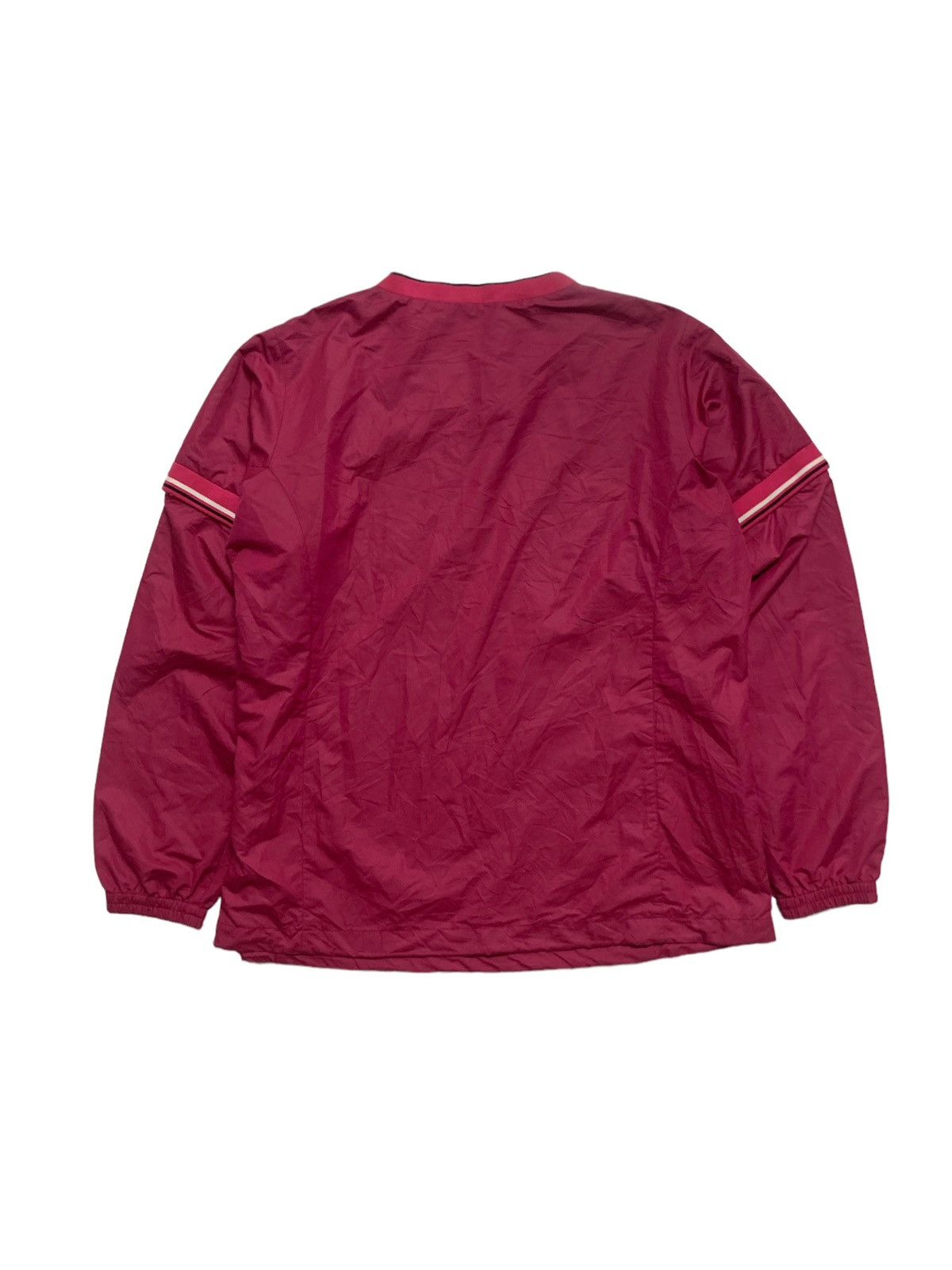 Japanese Brand Munsingwear Pink Jersey With Button Flap Lenghts Size US S / EU 44-46 / 1 - 2 Thumbnail
