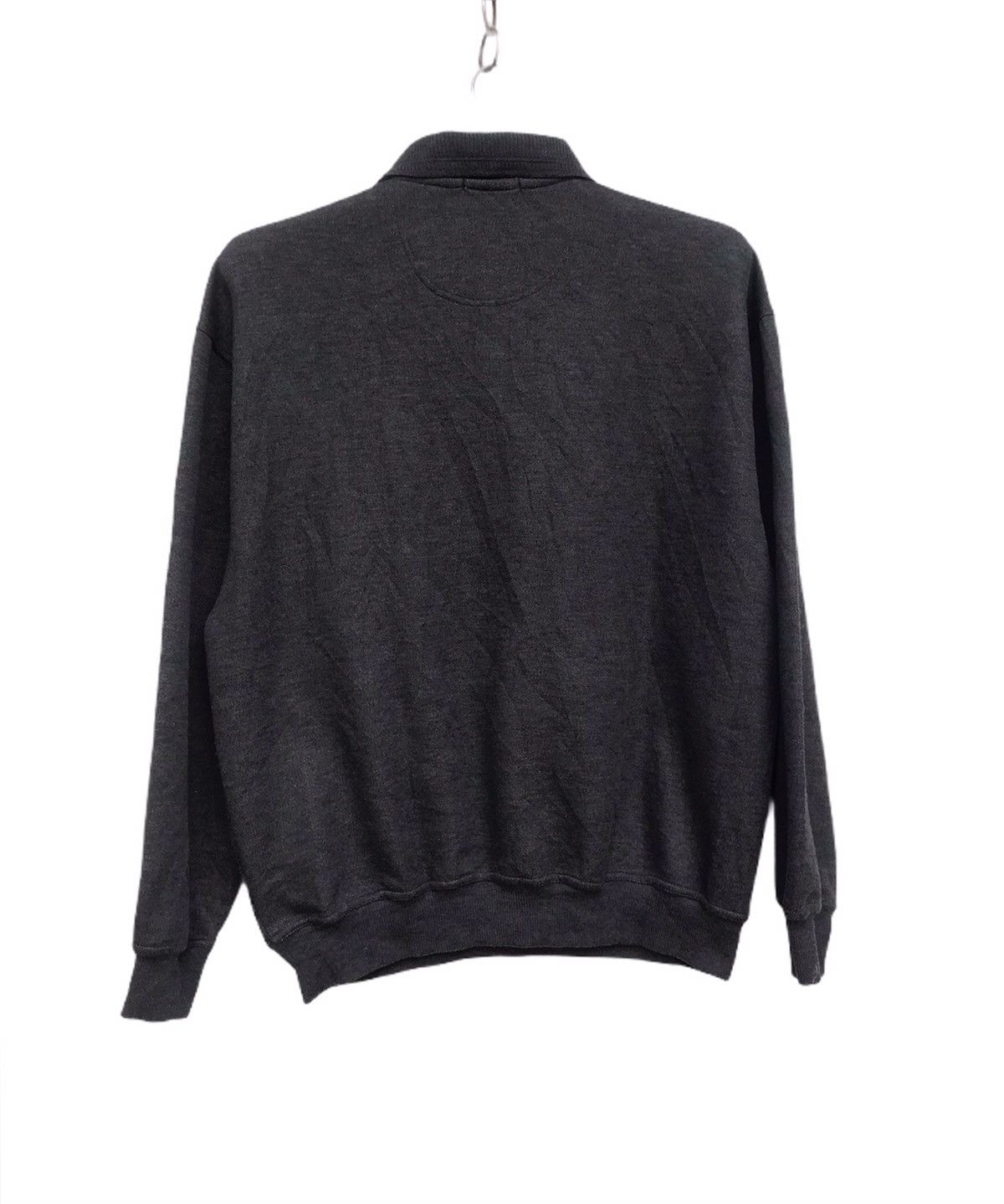 Vintage 🔥Alain Delon Nice Collar Sweatshirts Size US M / EU 48-50 / 2 - 2 Thumbnail