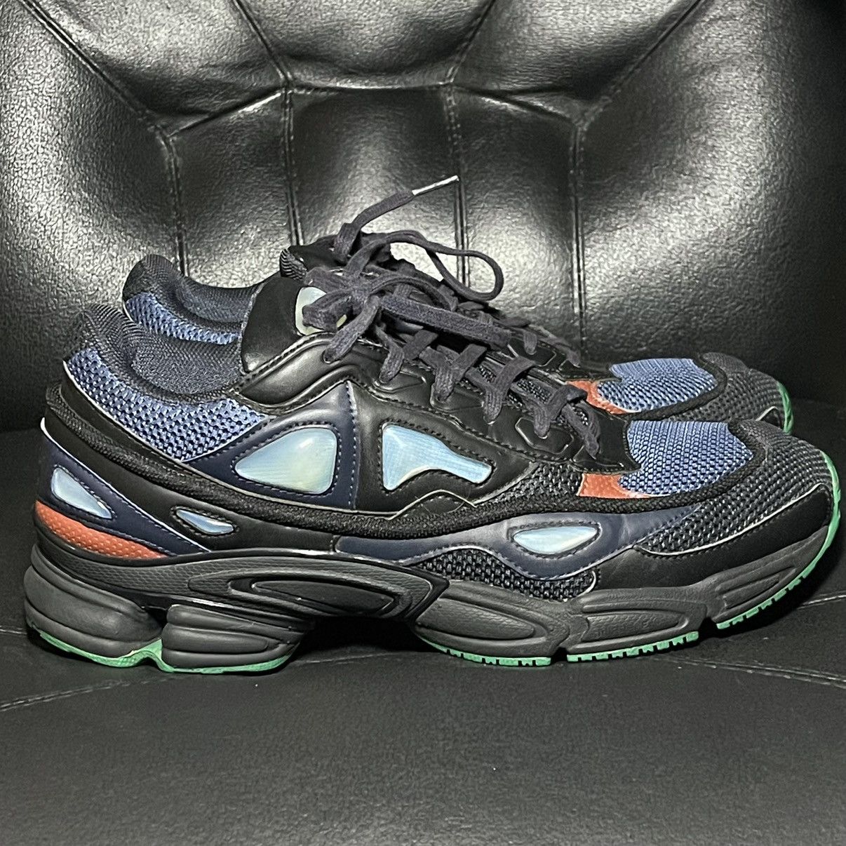 raf simons ozweego night marine