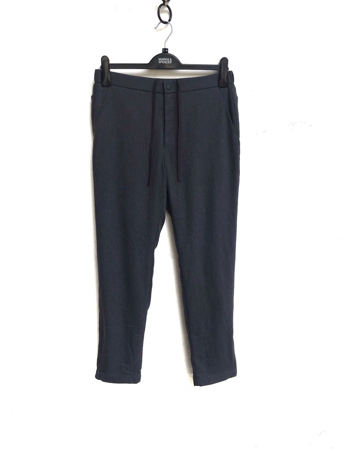 Japanese Brand × Uniqlo 🔥Uniqlo Casual Sweatpants Fleece Inside Size US 29 - 1 Thumbnail