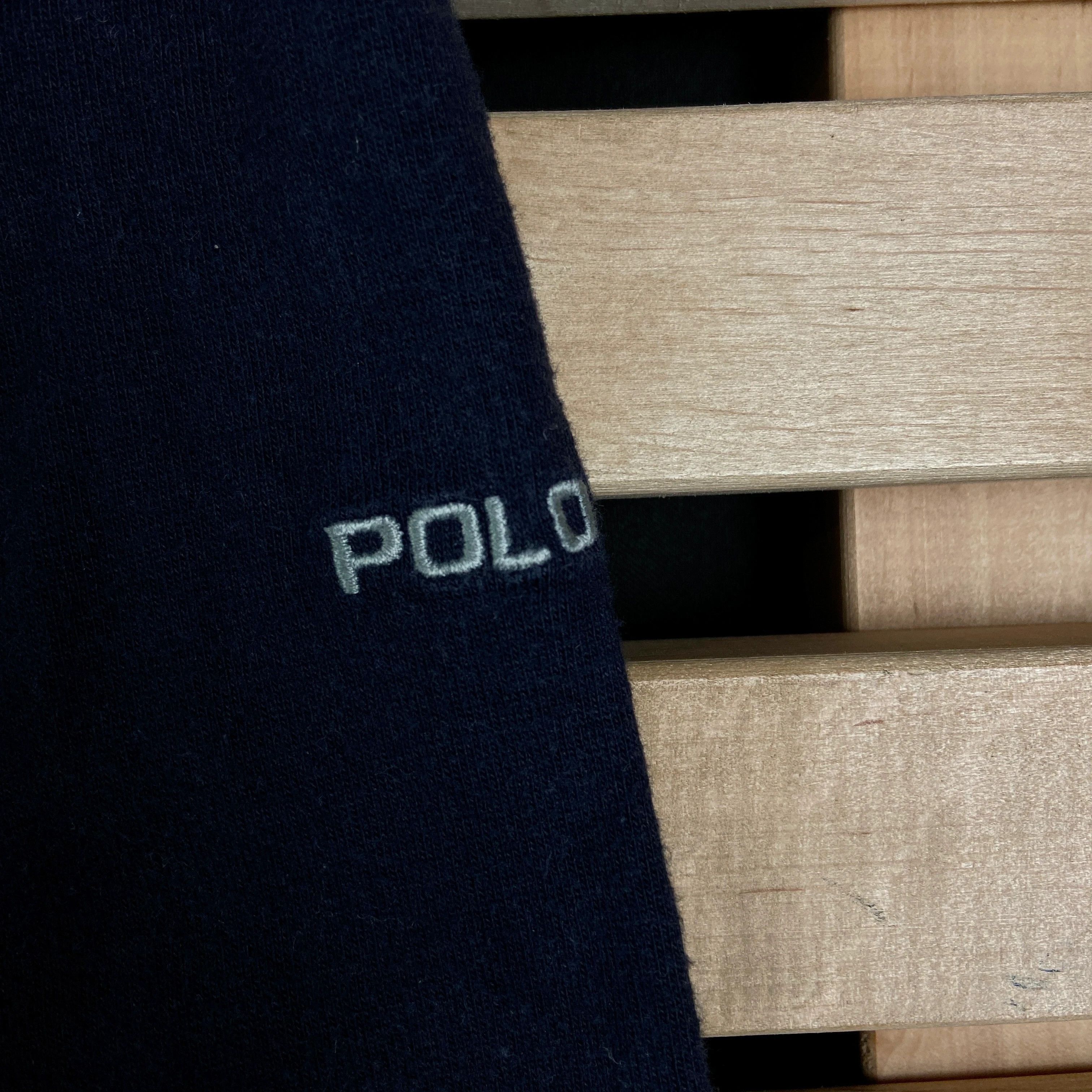 Polo Ralph Lauren × Ralph Lauren × Vintage Sweatshirt Long Sleeve Polo Sport Ralp Lauren Size XL Size US XL / EU 56 / 4 - 4 Thumbnail