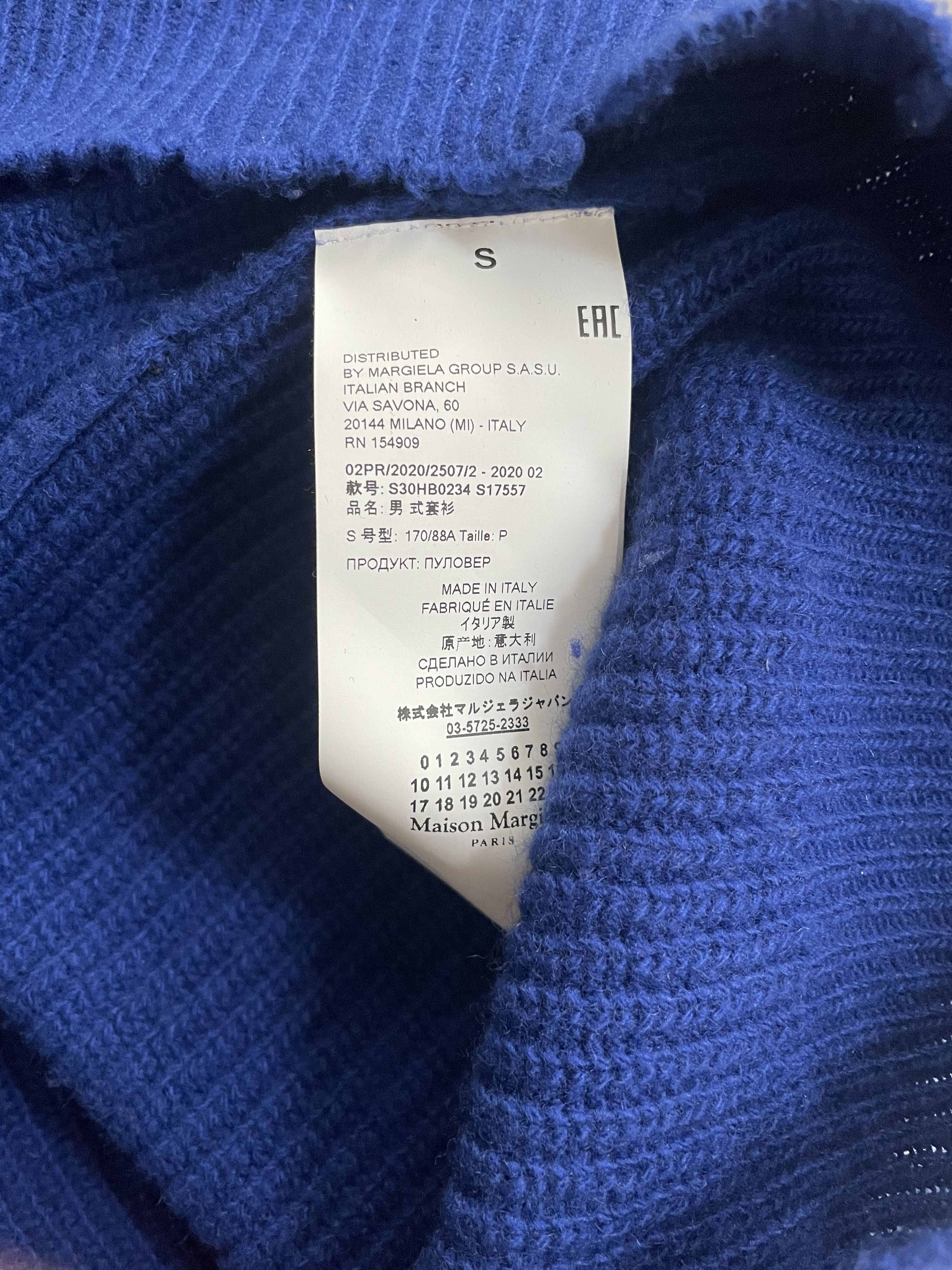Maison Margiela Margiela oversized cashmere pull Size US S / EU 44-46 / 1 - 4 Thumbnail