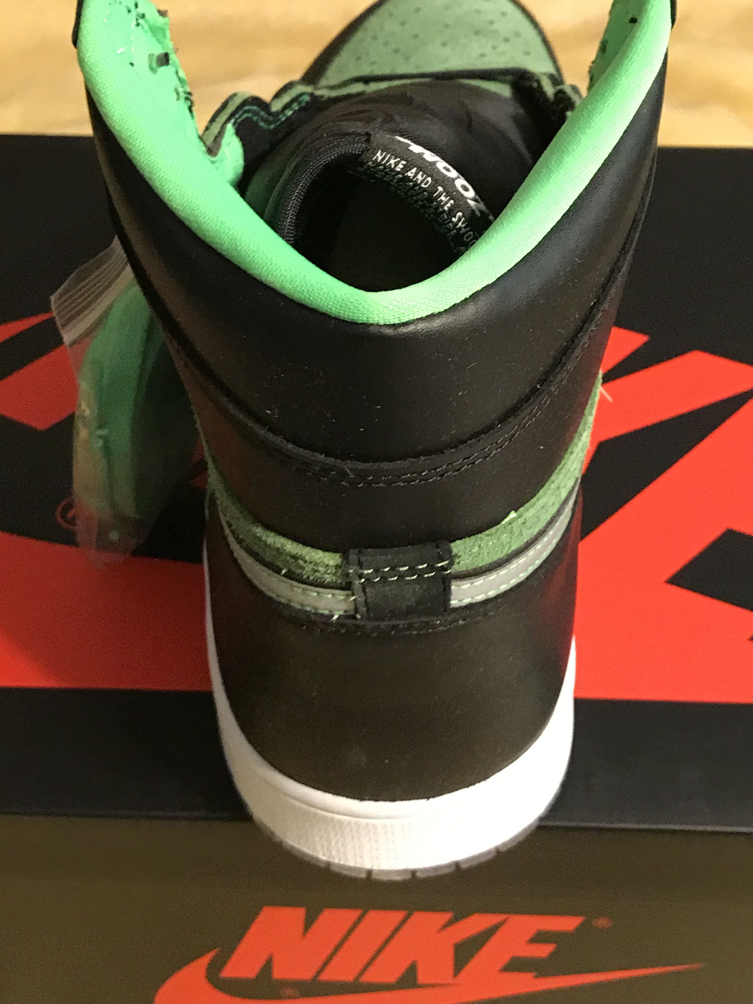 Jordan Brand Jordan 1 retro high Zoom Zen Green BNIB Size US 12 / EU 45 - 5 Thumbnail