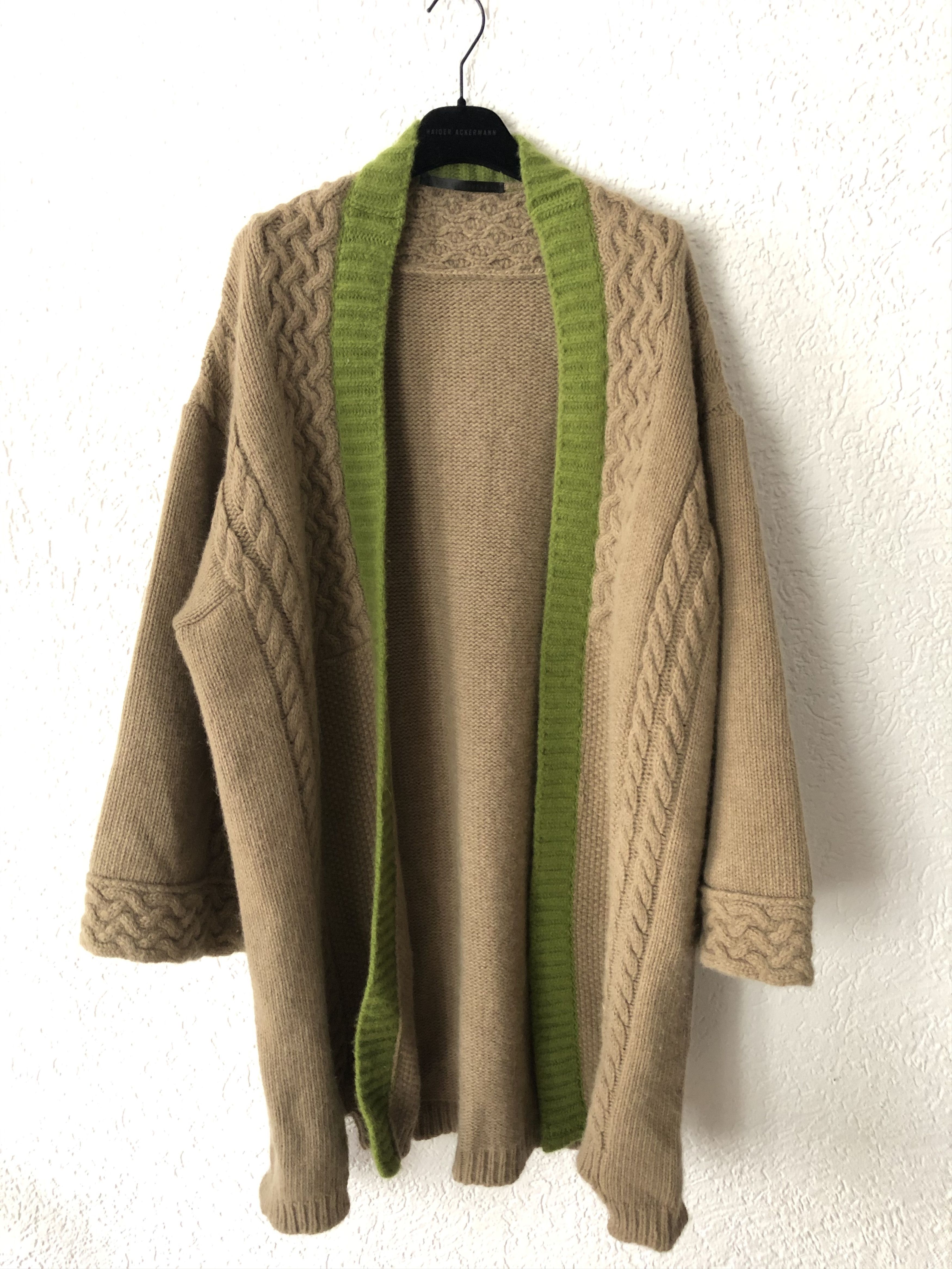 image of Haider Ackermann Cardigan in Brown, Men's (Size XS)