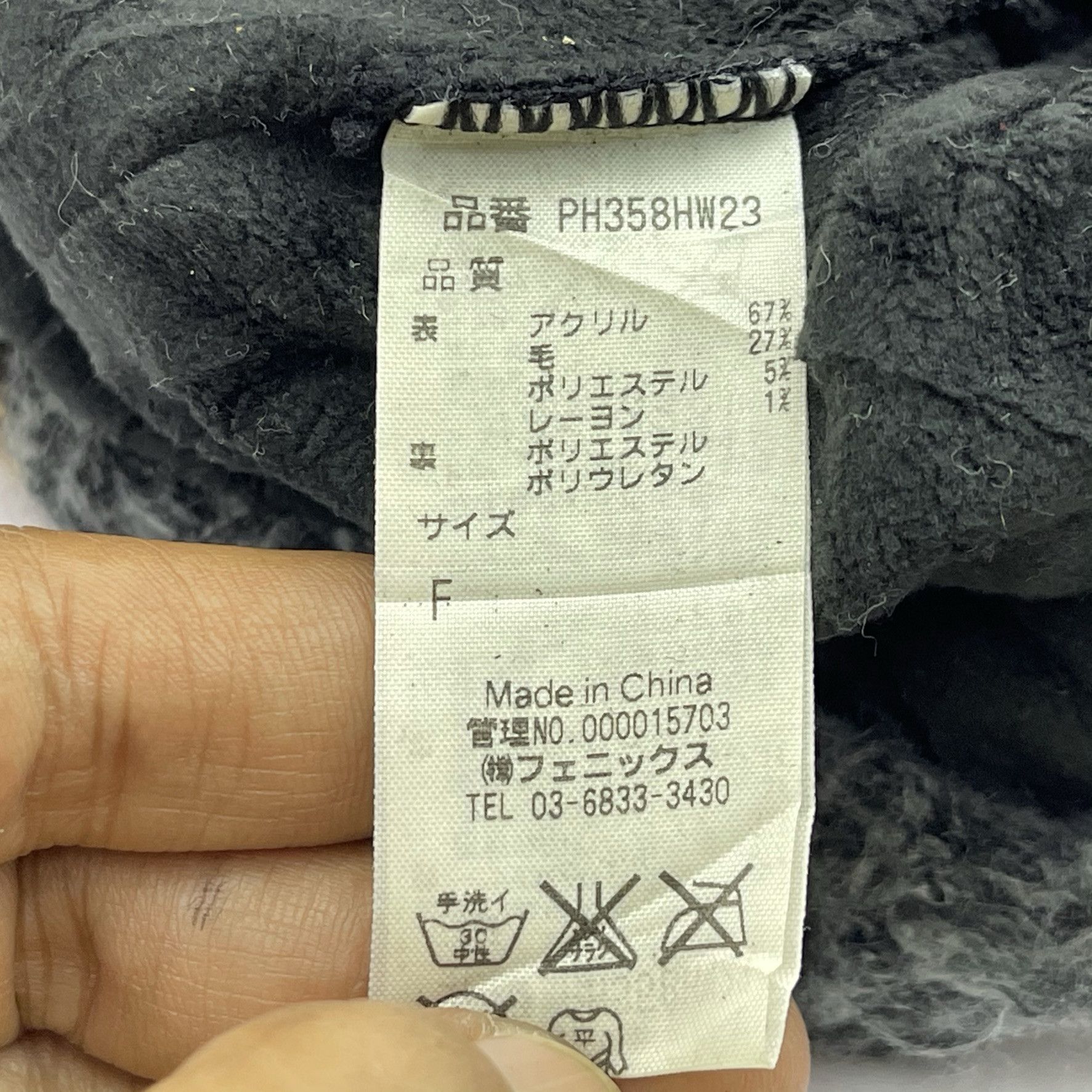 Other Phenix Nice Design Patchwork Knit Hats-BH2039 Size ONE SIZE - 7 Thumbnail