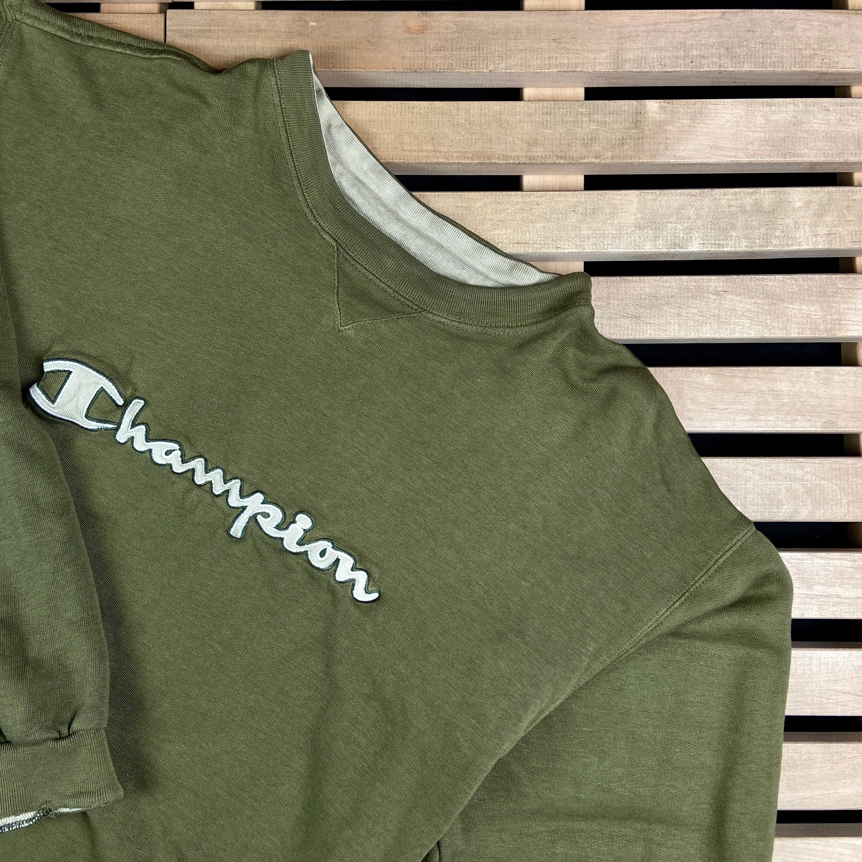 Champion × Vintage Mens Sweatshirt Champion Vintage Big Logo Size XL Size US XL / EU 56 / 4 - 2 Thumbnail