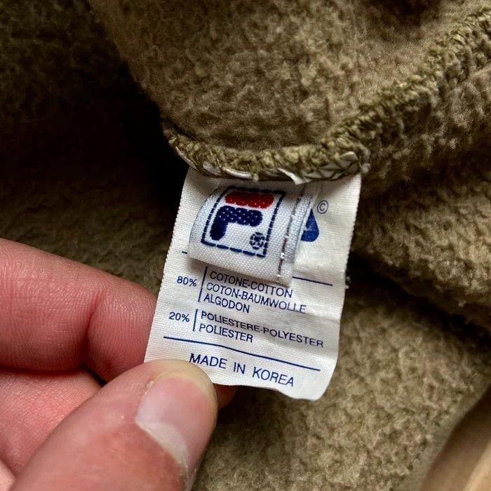 Fila × Vintage Mens Sweatshirt Fila Vintage Size XL Brown Size US XL / EU 56 / 4 - 7 Thumbnail
