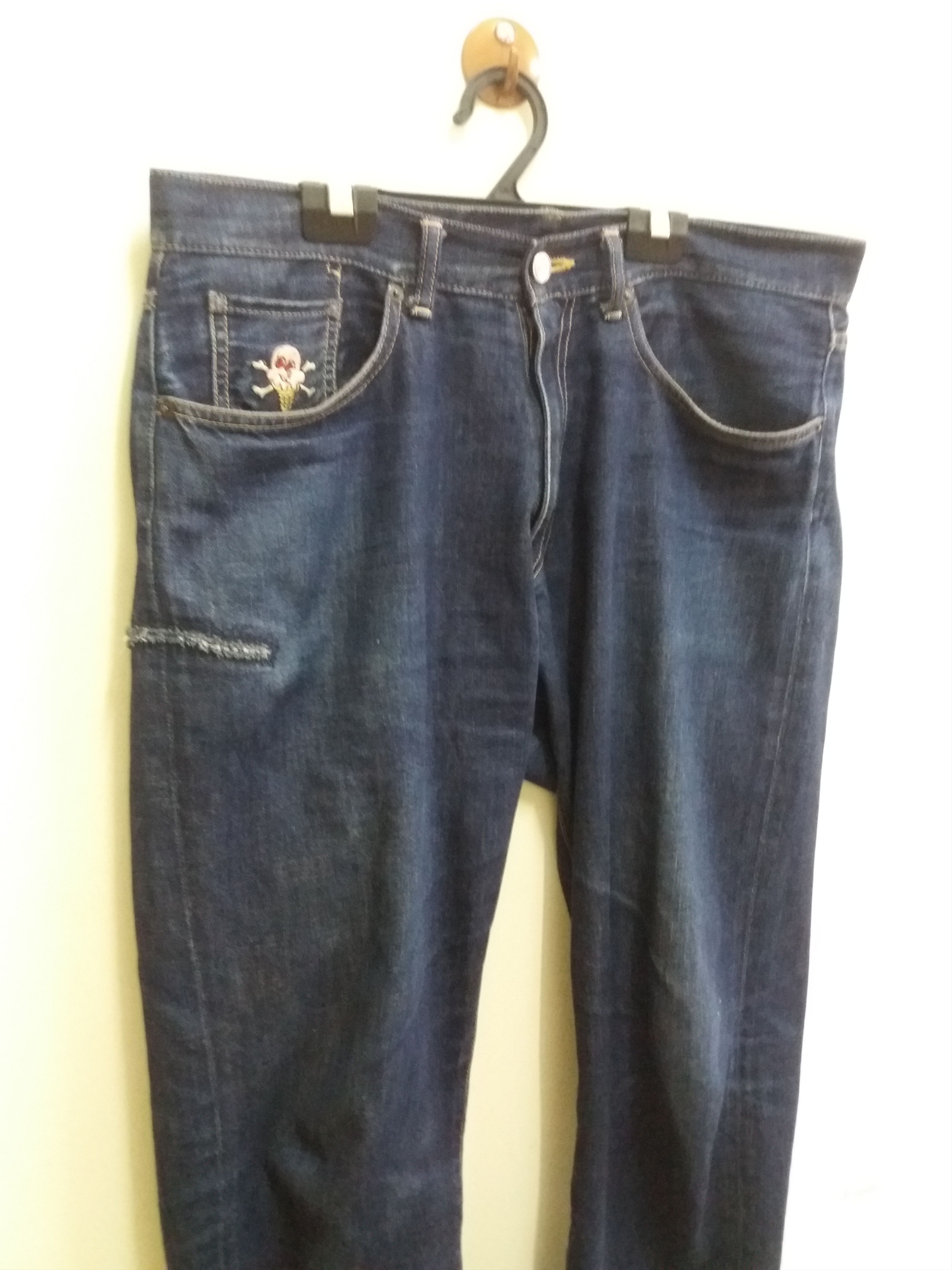 Billionaire Boys Club Billionaire Boys Club distress blue denim jeans Size US 36 / EU 52 - 3 Thumbnail