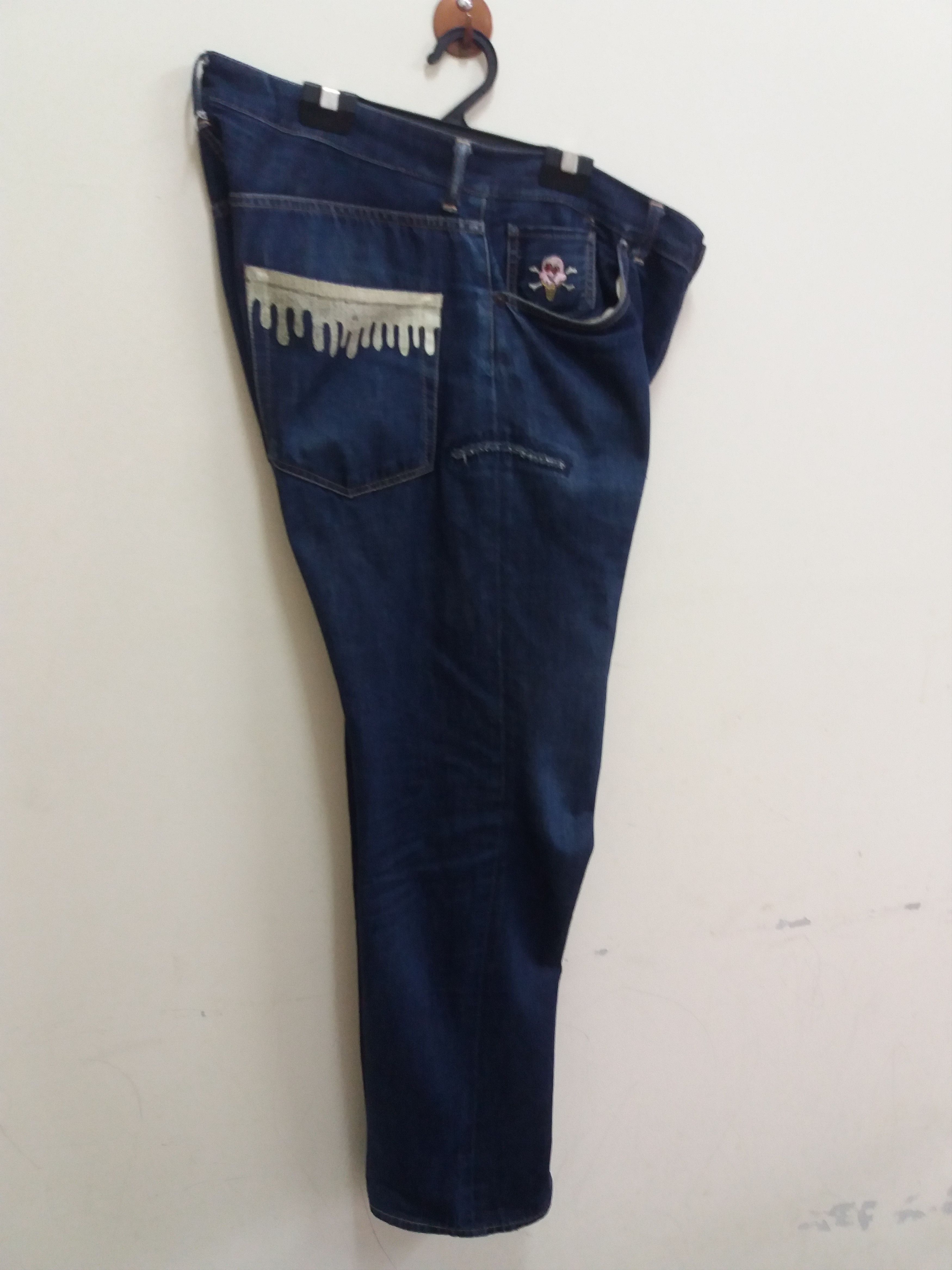 Billionaire Boys Club Billionaire Boys Club distress blue denim jeans Size US 36 / EU 52 - 10 Thumbnail