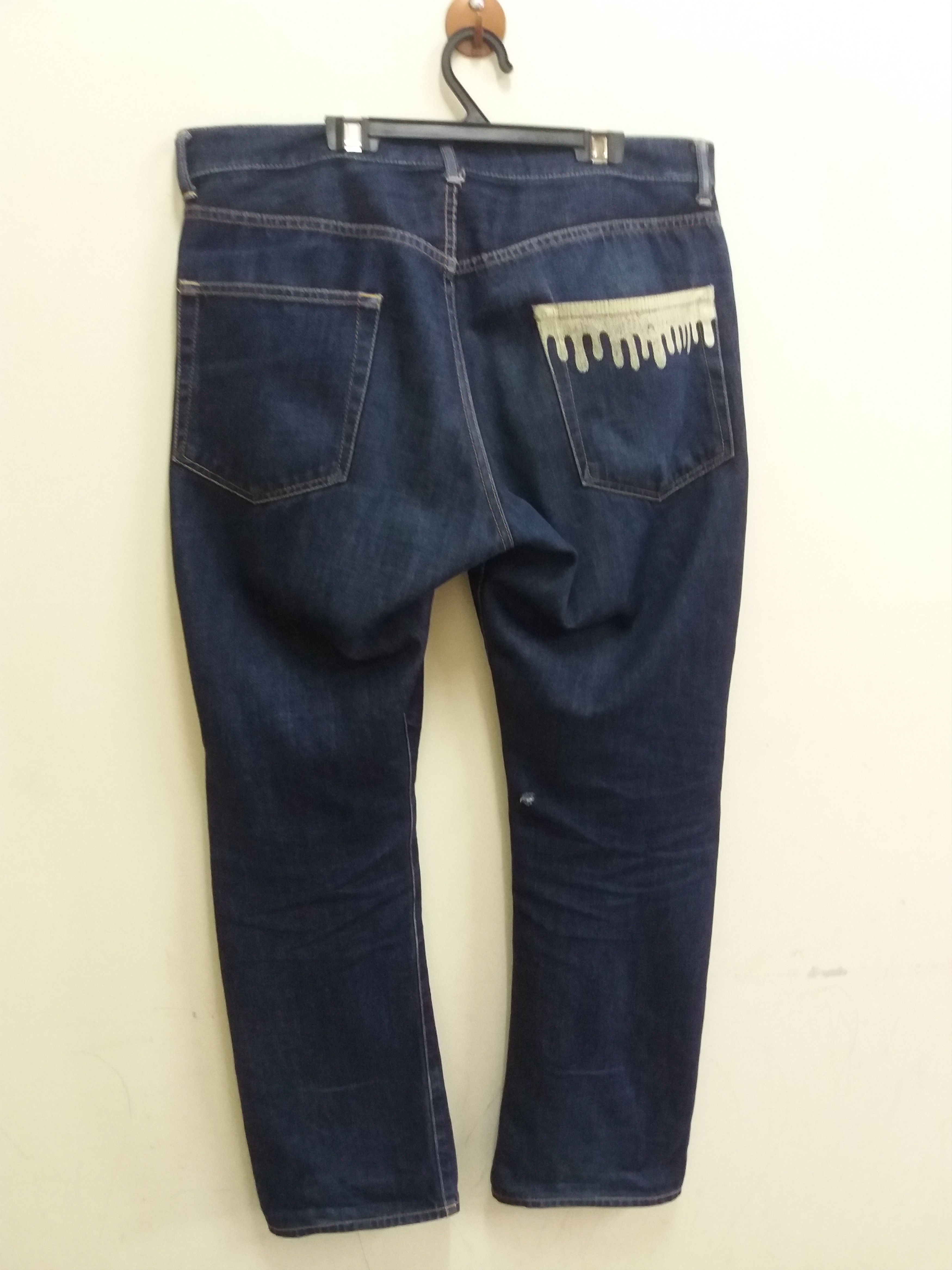 Billionaire Boys Club Billionaire Boys Club distress blue denim jeans Size US 36 / EU 52 - 6 Thumbnail