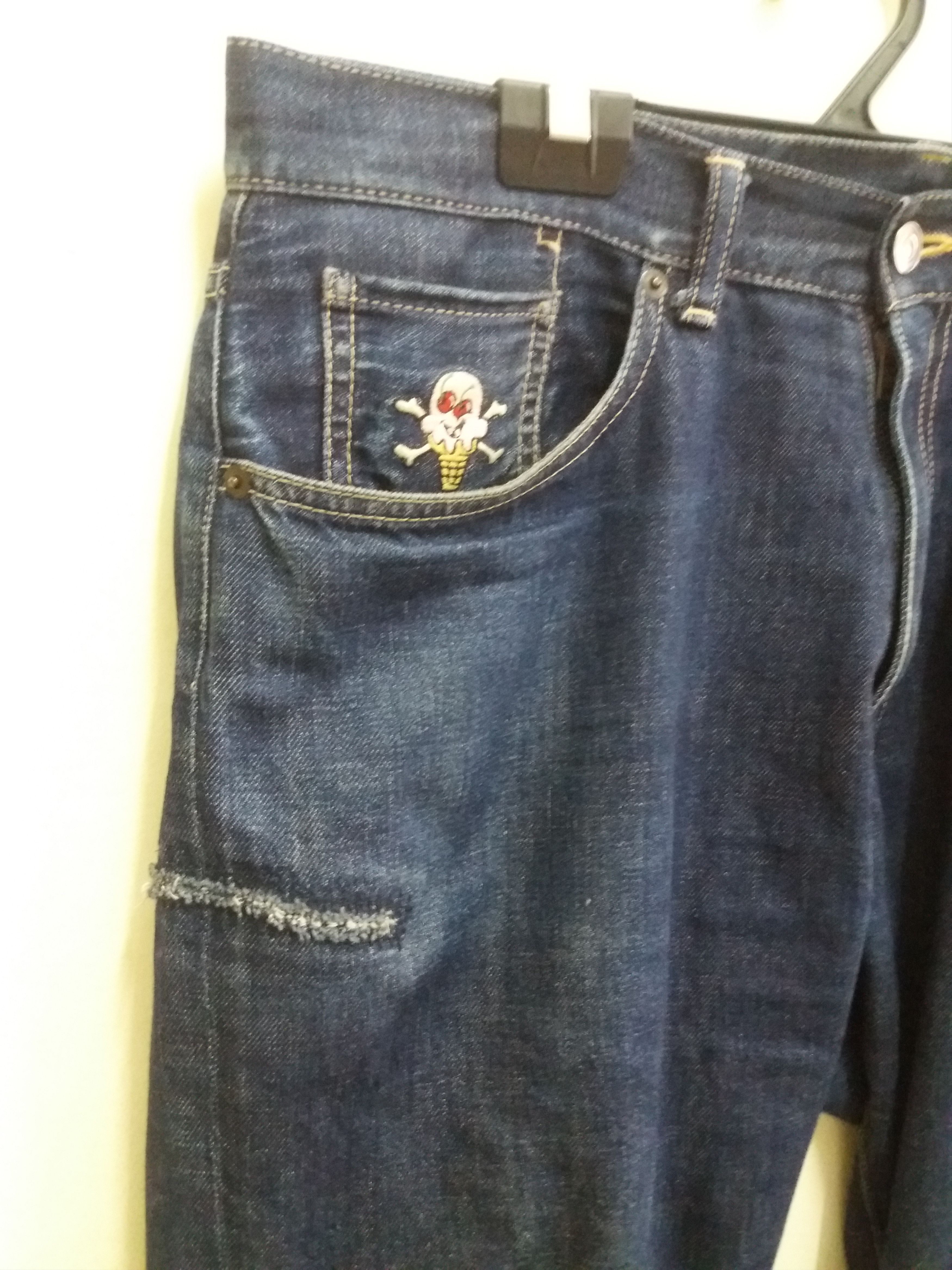 Billionaire Boys Club Billionaire Boys Club distress blue denim jeans Size US 36 / EU 52 - 2 Thumbnail