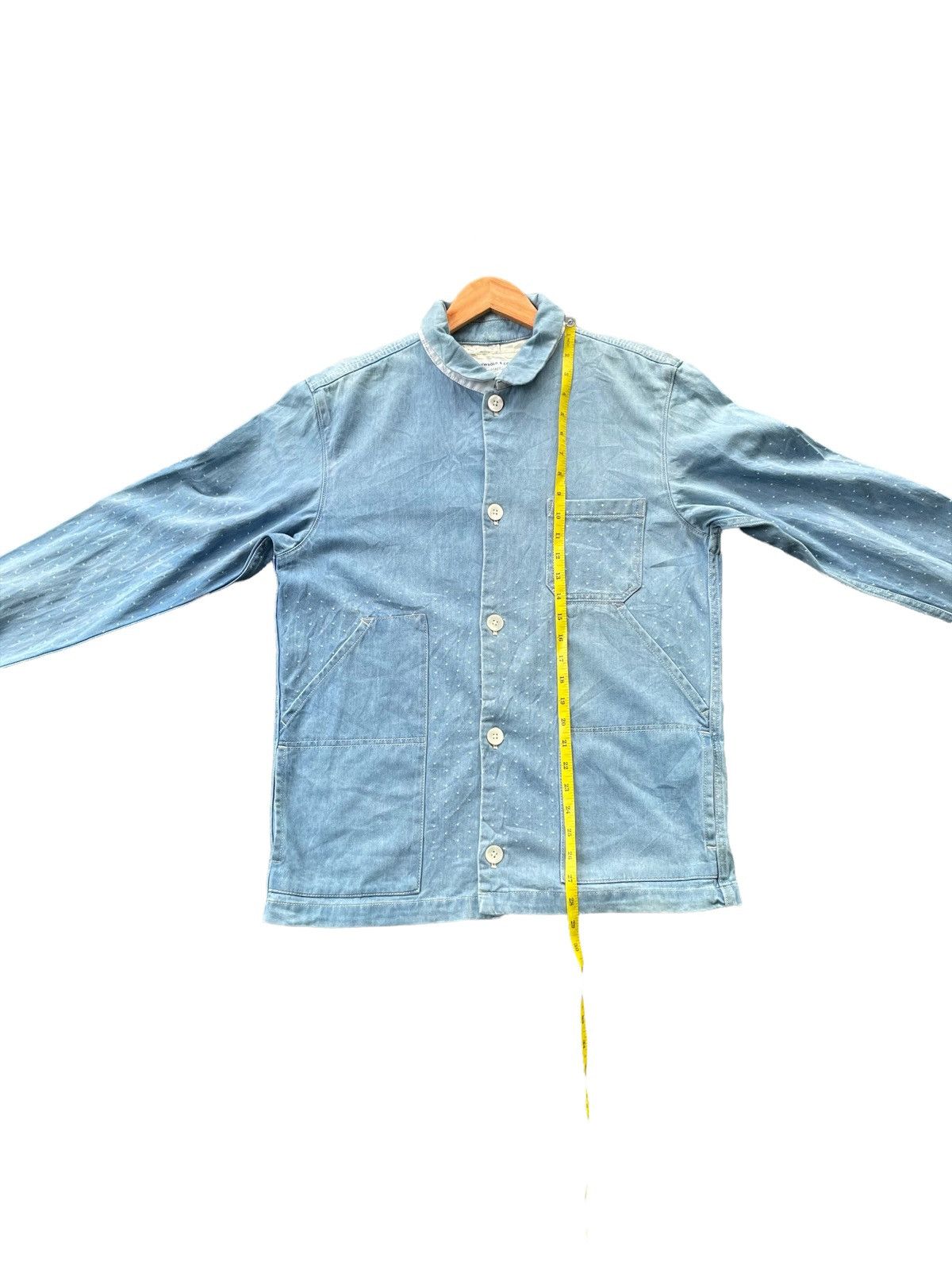 Japanese Brand R.Newbold Sashiko Chore Jacket Size US M / EU 48-50 / 2 - 3 Thumbnail