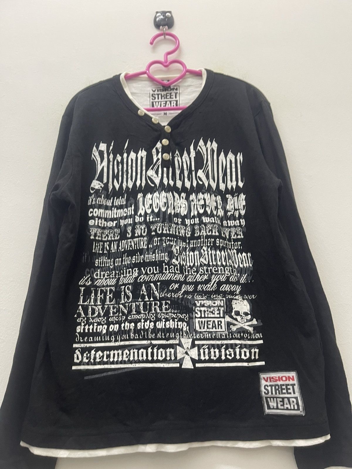 Vision Streetwear Rare Vintage VISION STREETWEAR Size US M / EU 48-50 / 2 - 2 Thumbnail