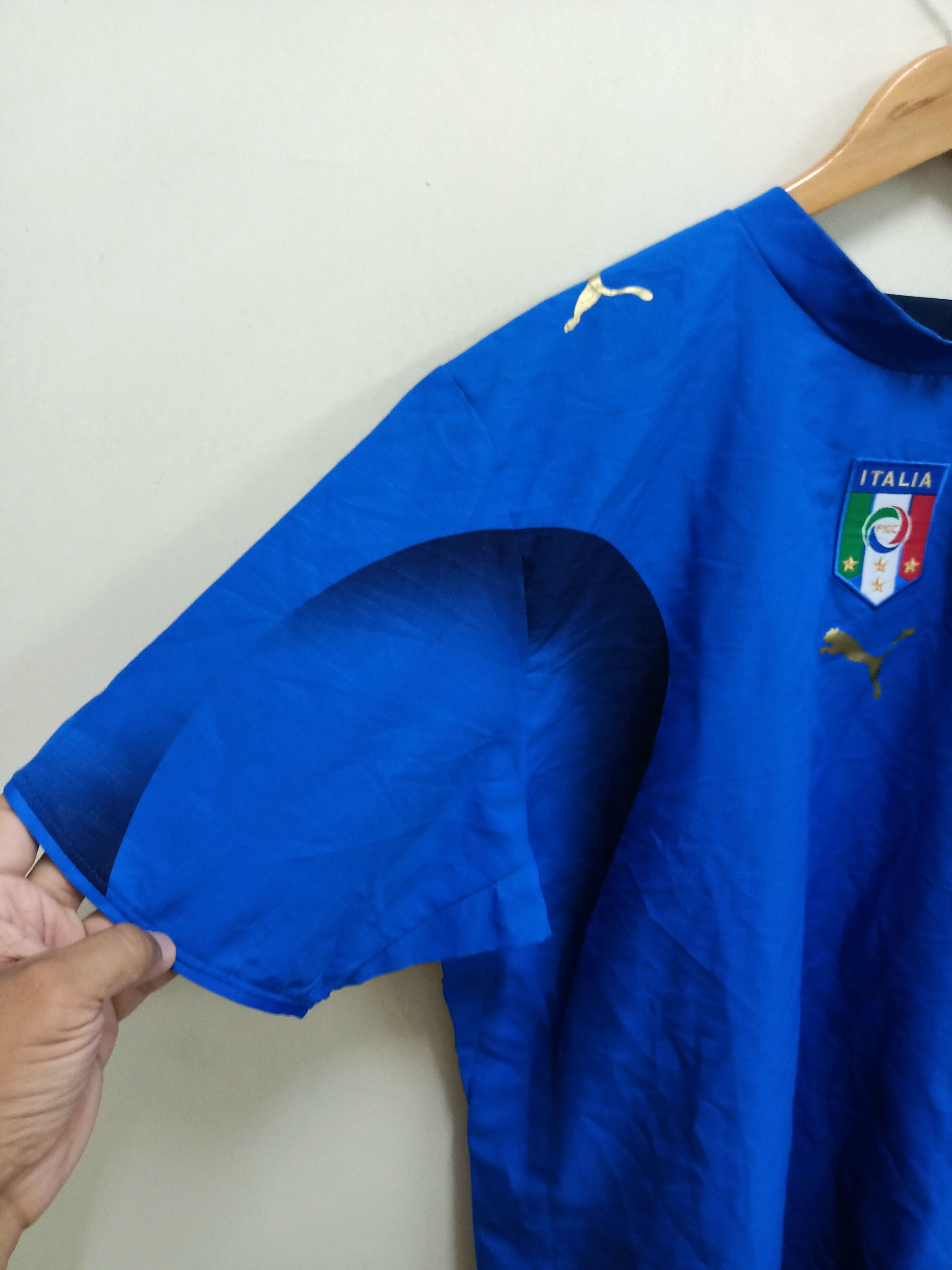 Neil Barrett × Puma Puma Italy Jersey in collaboration with Neil Barrett Size US L / EU 52-54 / 3 - 4 Thumbnail