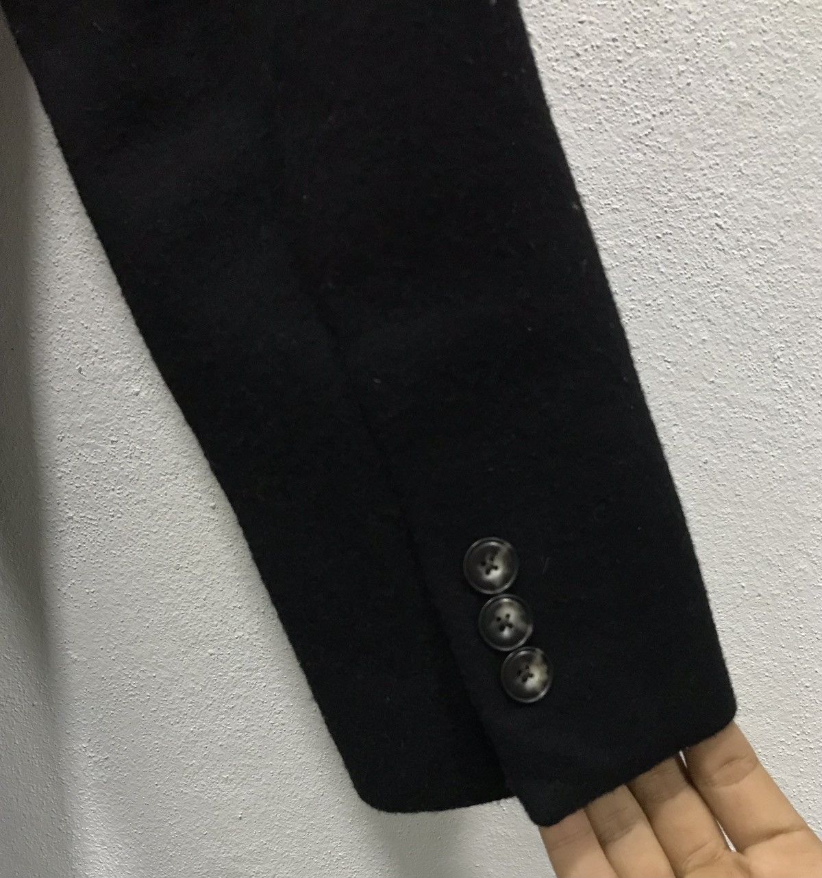 Japanese Brand × United Arrows HAMILTON LAMBSWOOL UNITED ARROWS LONG BLAZER COAT Size US M / EU 48-50 / 2 - 8 Thumbnail