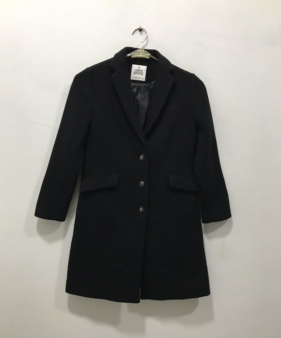 Japanese Brand × United Arrows HAMILTON LAMBSWOOL UNITED ARROWS LONG BLAZER COAT Size US M / EU 48-50 / 2 - 1 Thumbnail