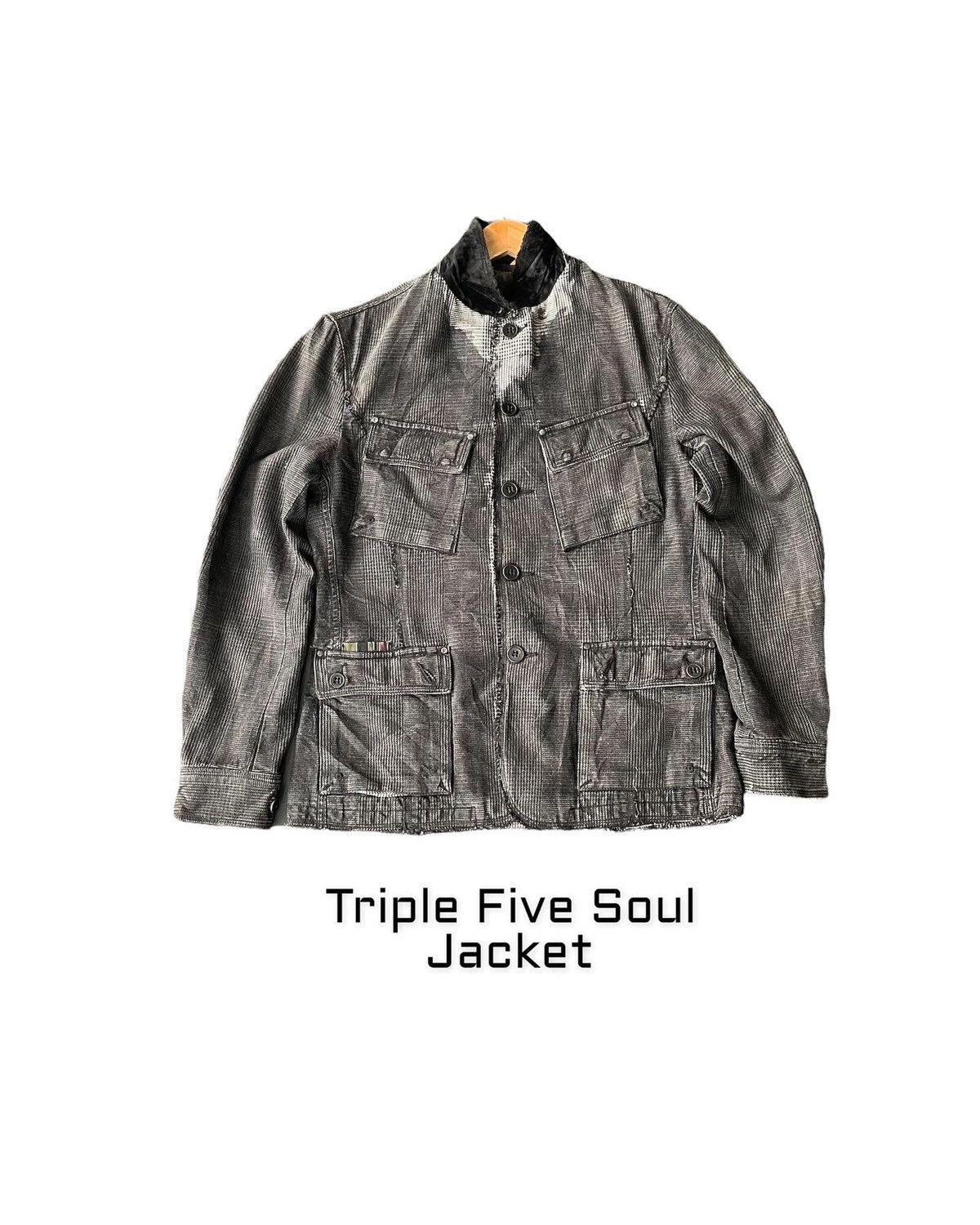 Japanese Brand Triple Five Soul Military Style Jacket Size US M / EU 48-50 / 2 - 1 Thumbnail
