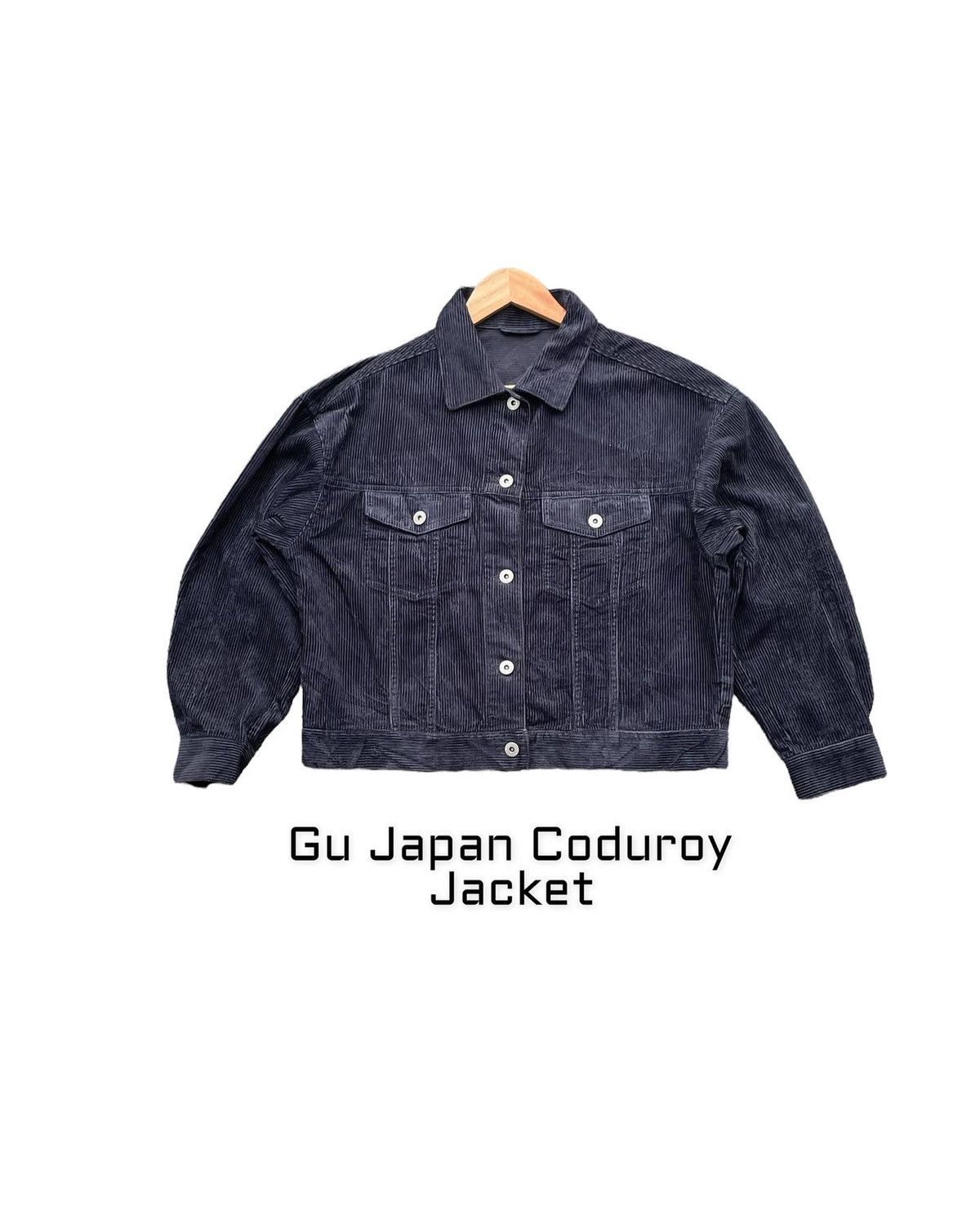 Japanese Brand Gu Japan Coduroy Jacket Size US L / EU 52-54 / 3 - 1 Thumbnail