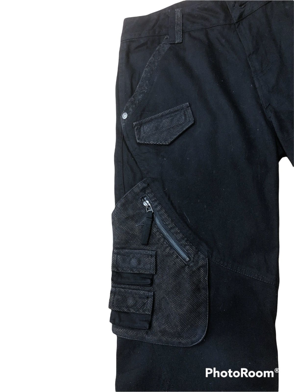 Japanese Brand Litmus Cargo Pants Tactical Multipocket Baggy Hip Hop Size US 32 / EU 48 - 4 Thumbnail