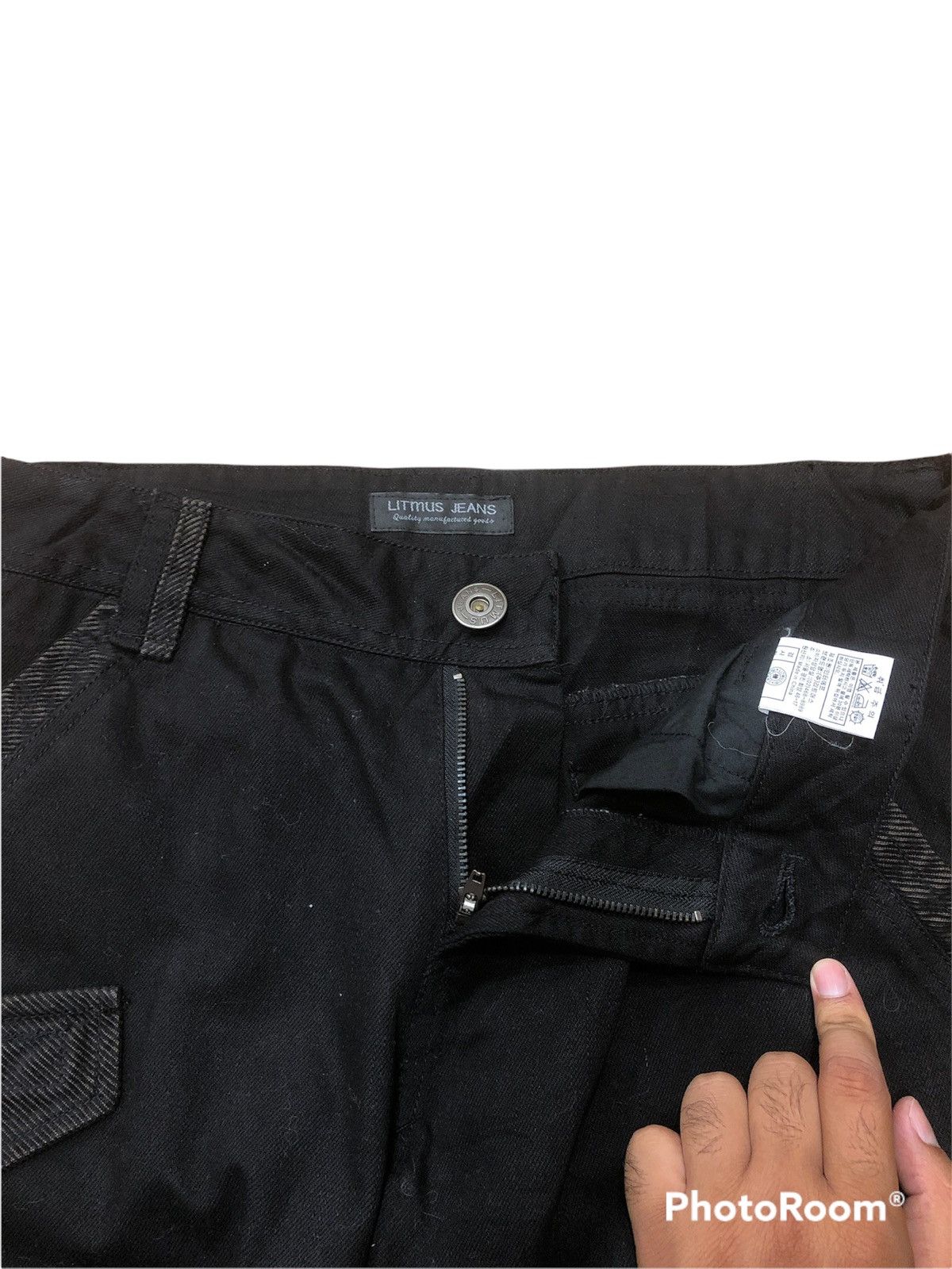 Japanese Brand Litmus Cargo Pants Tactical Multipocket Baggy Hip Hop Size US 32 / EU 48 - 11 Thumbnail