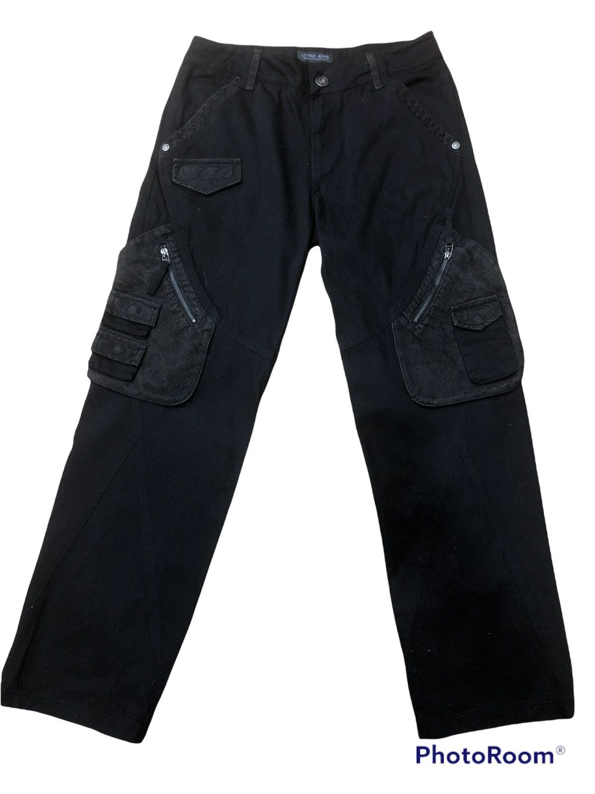Japanese Brand Litmus Cargo Pants Tactical Multipocket Baggy Hip Hop Size US 32 / EU 48 - 1 Thumbnail