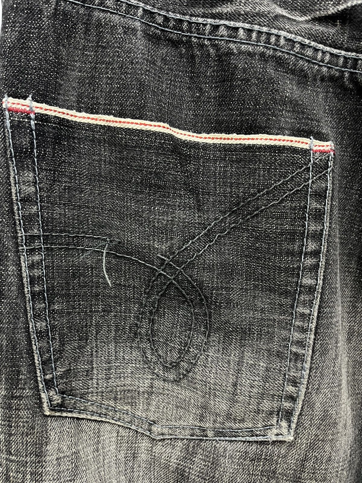 Real Japan Blues 🔥Vintage HIROMICHI Thrashed Natural Worn-Out Selvedge Denim Size US 32 / EU 48 - 18 Thumbnail