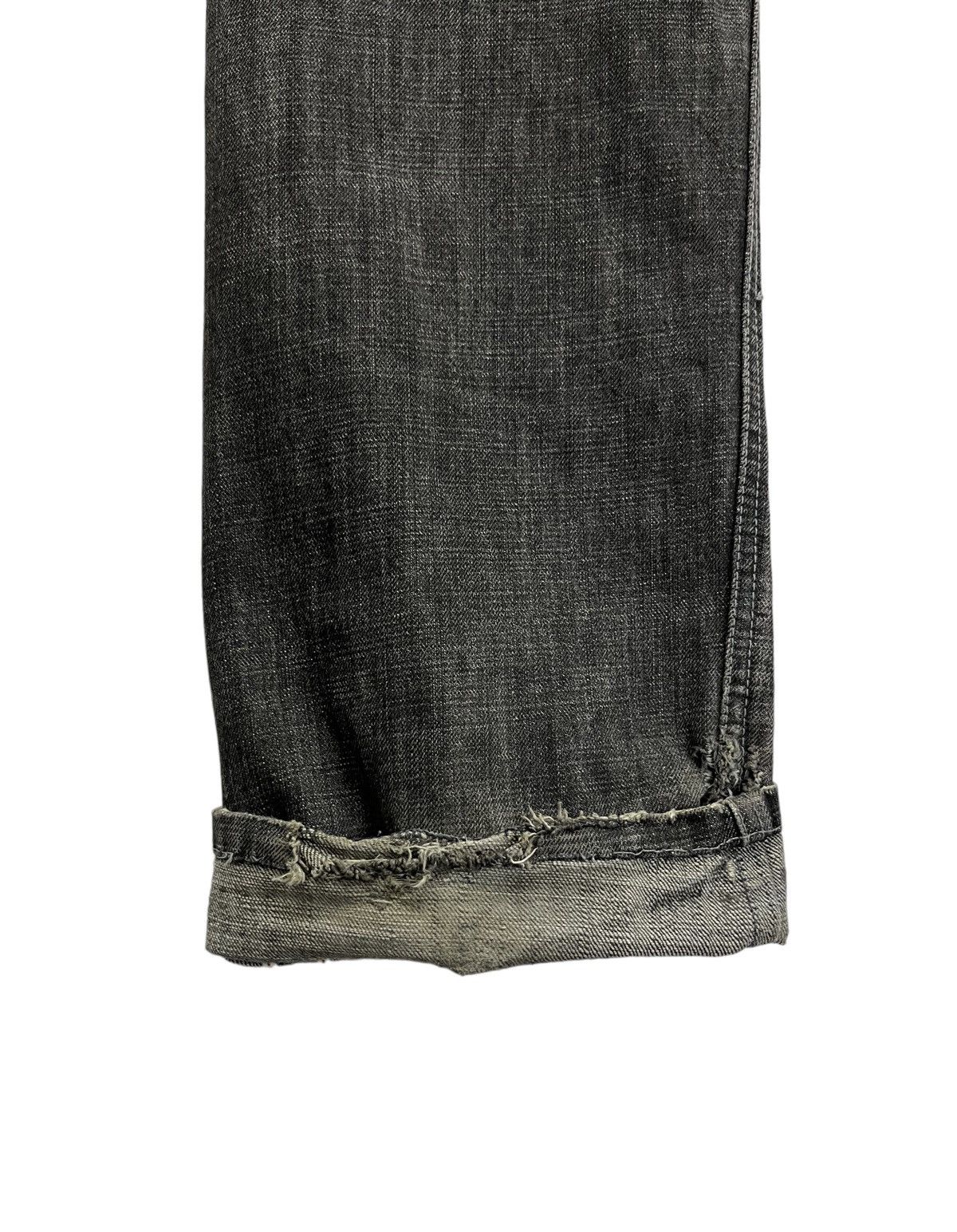 Real Japan Blues 🔥Vintage HIROMICHI Thrashed Natural Worn-Out Selvedge Denim Size US 32 / EU 48 - 10 Thumbnail