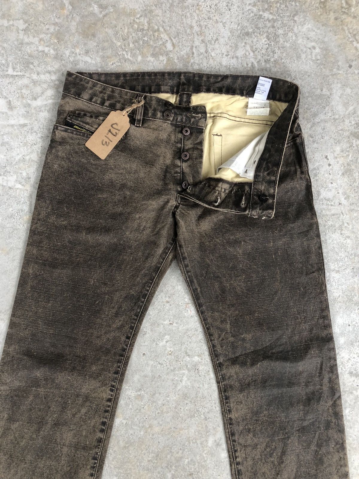 Diesel Diesel Wax jeans Size US 34 / EU 50 - 3 Thumbnail