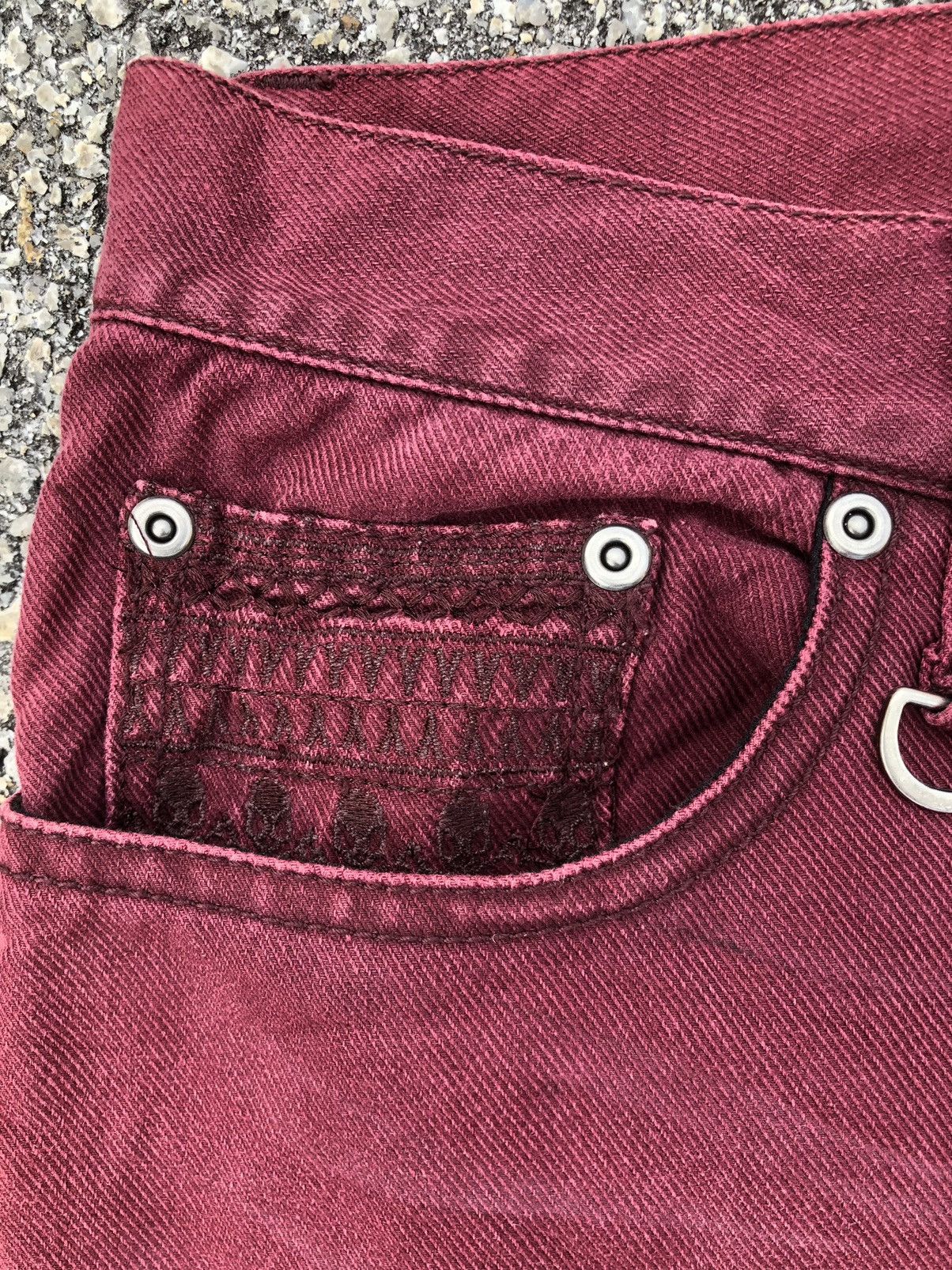 semanticdesign Japanese Semantic Design Jeans Embroidered punk style Size US 34 / EU 50 - 9 Thumbnail