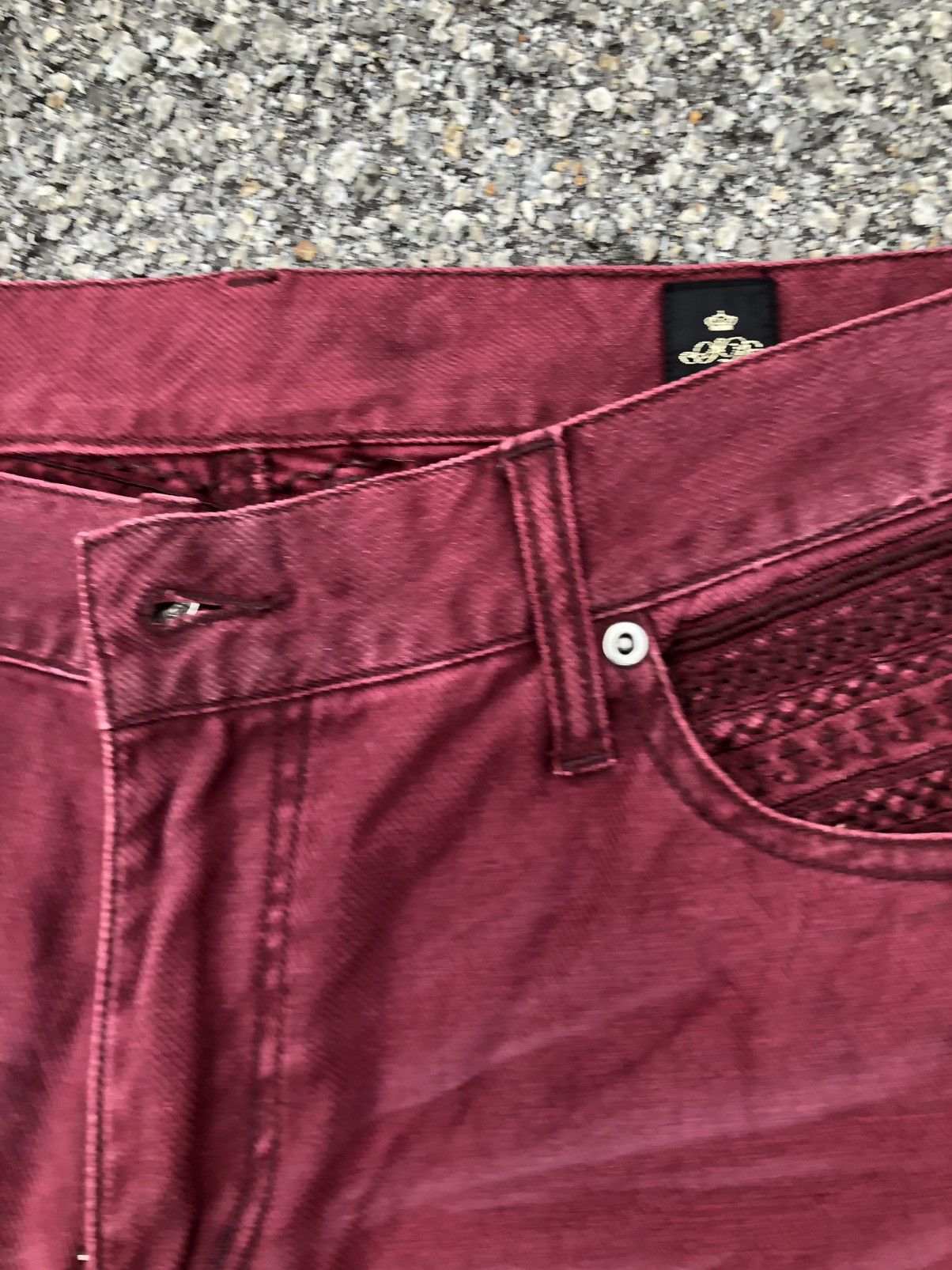 semanticdesign Japanese Semantic Design Jeans Embroidered punk style Size US 34 / EU 50 - 10 Thumbnail