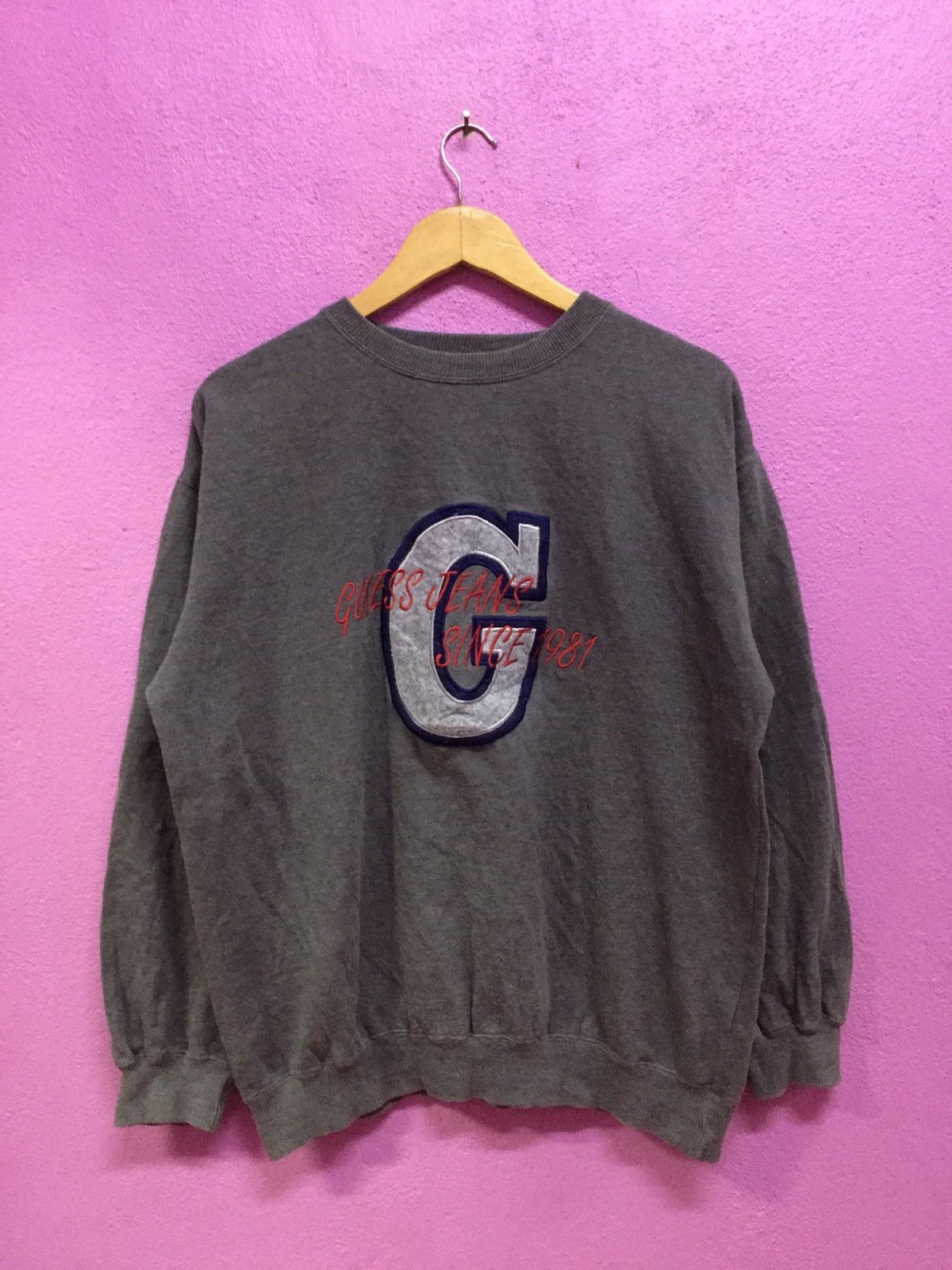 Guess Vintage 90’s Guess Jeans Sweatshirts Size M Size US M / EU 48-50 / 2 - 1 Thumbnail