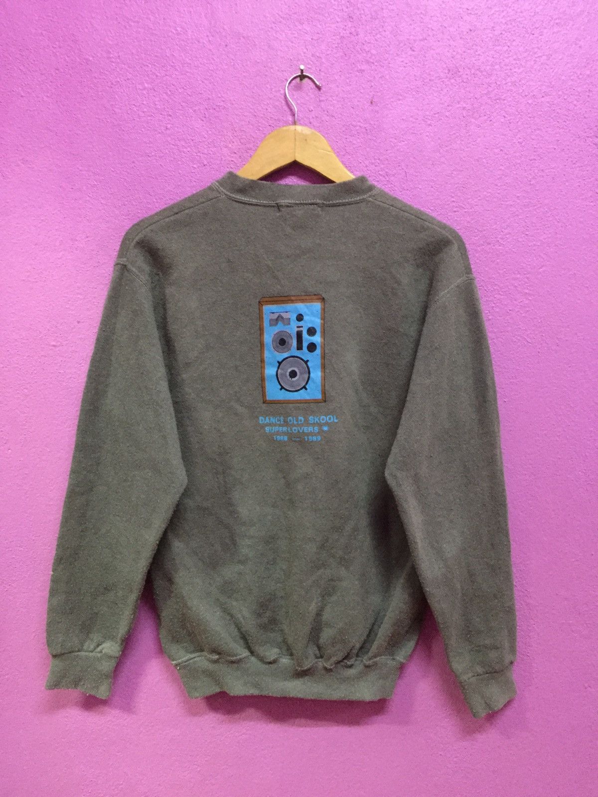 Japanese Brand Vintage 90’s Old Skool Super Lovers Sweatshirts Size M Size US M / EU 48-50 / 2 - 2 Thumbnail