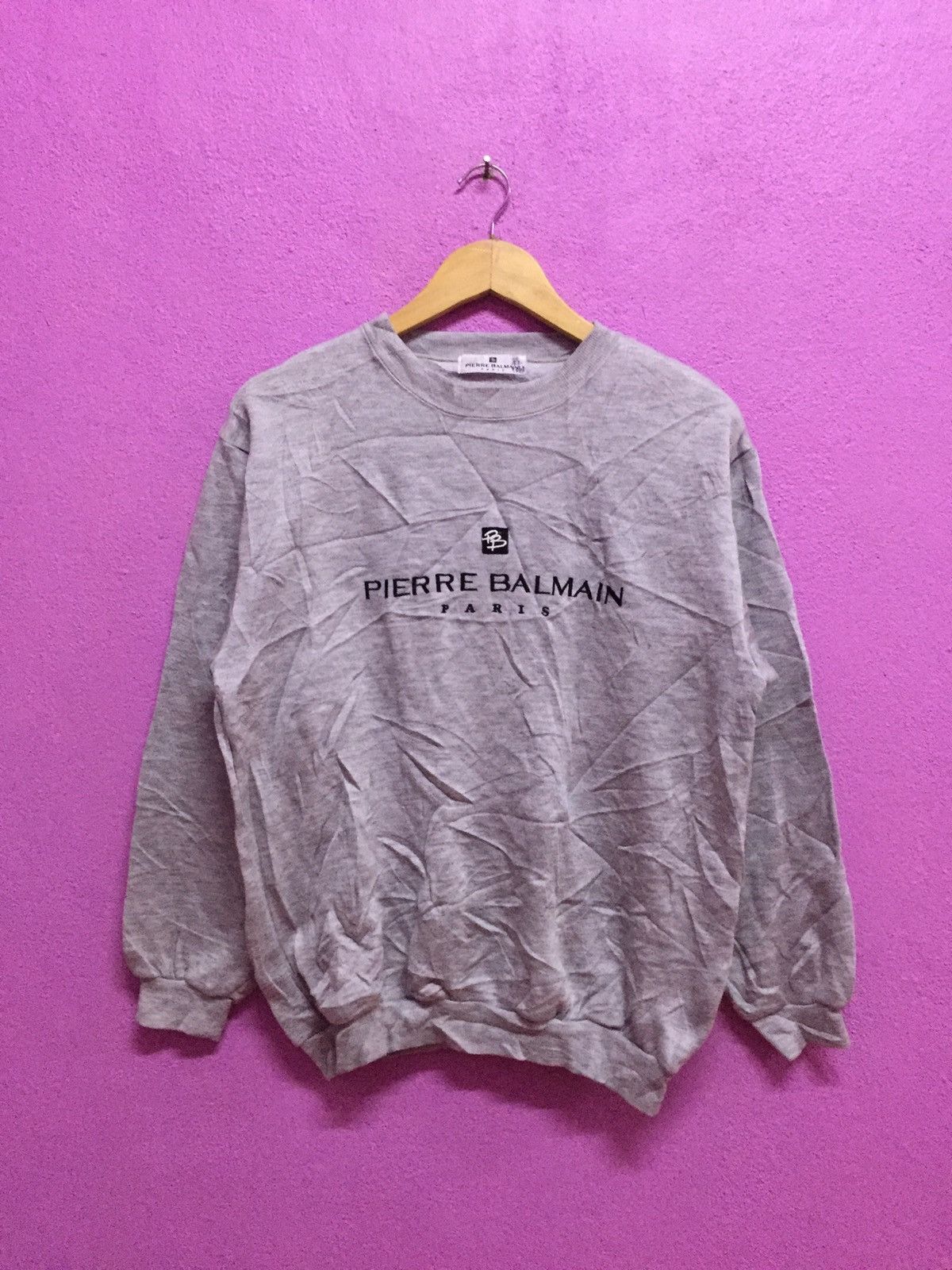 Pierre Balmain Vintage 90’s Pierre Balmain Paris Sweatshirts Size M Size US M / EU 48-50 / 2 - 1 Thumbnail