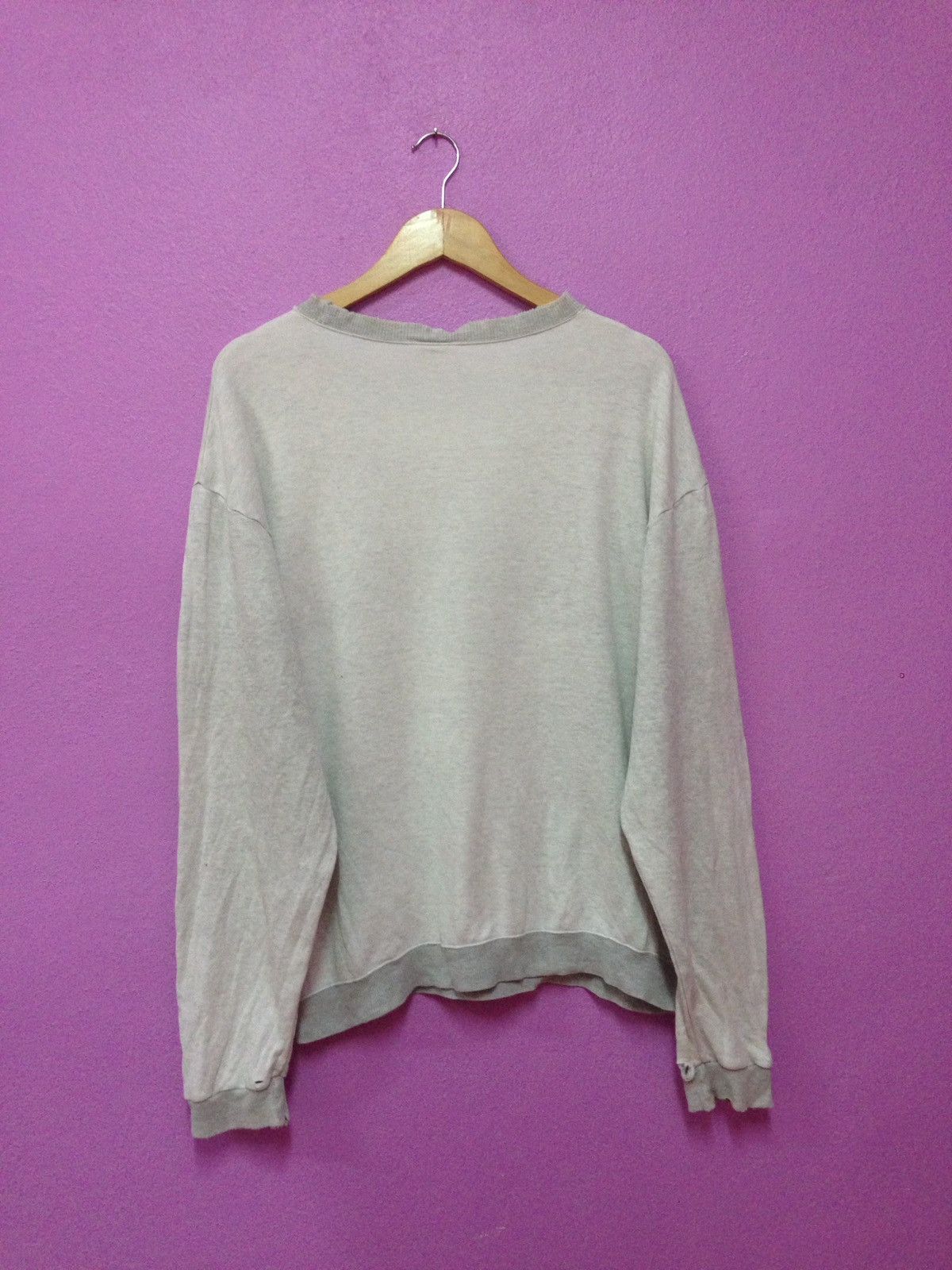 Moschino Vintage 90's Moschino Underwear Sweatshirts Size US L / EU 52-54 / 3 - 2 Thumbnail