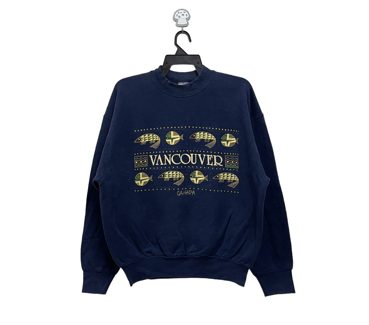 Vintage Vintage 90s vancouver sweatshirt pullover Size US XL / EU 56 / 4 - 1 Thumbnail
