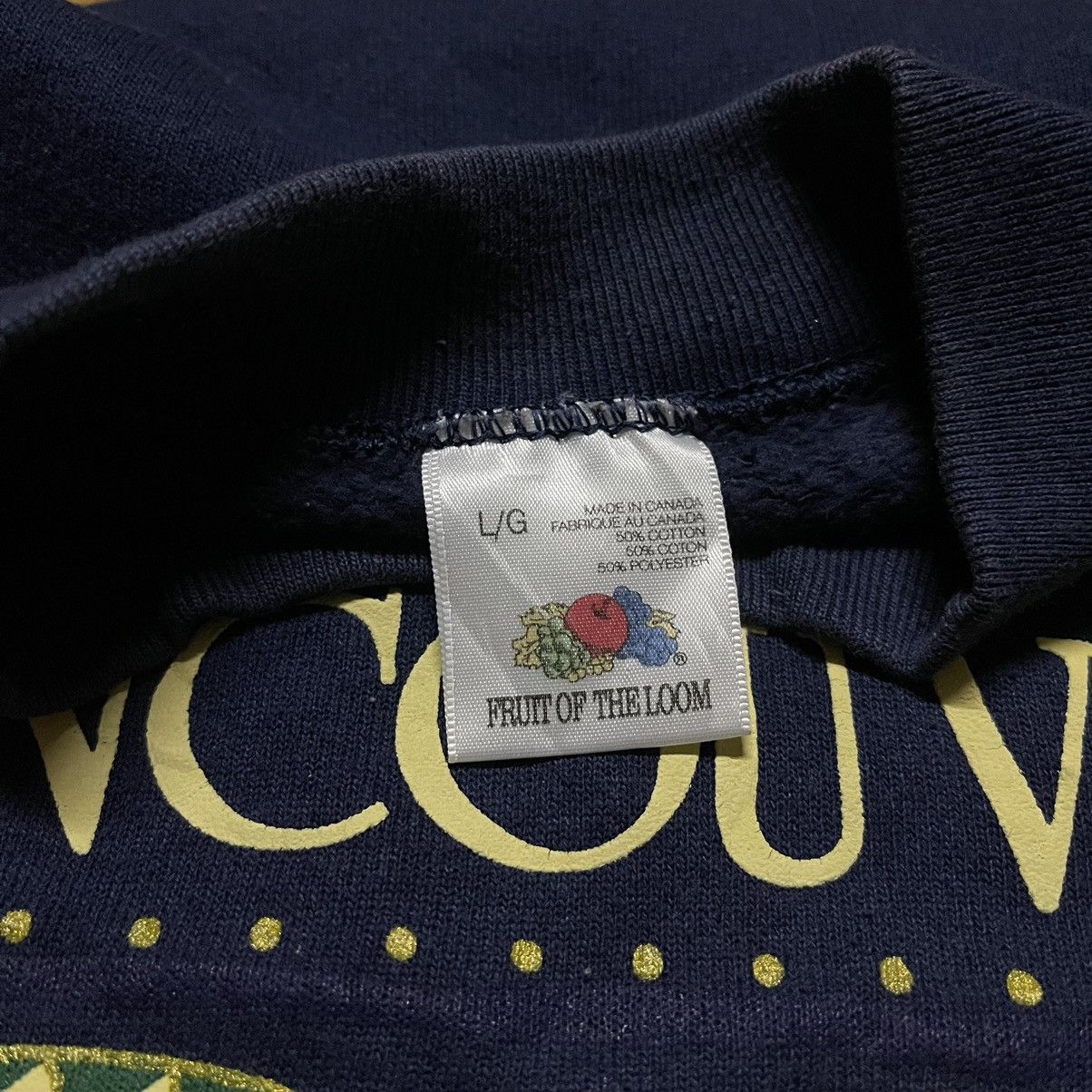 Vintage Vintage 90s vancouver sweatshirt pullover Size US XL / EU 56 / 4 - 3 Thumbnail