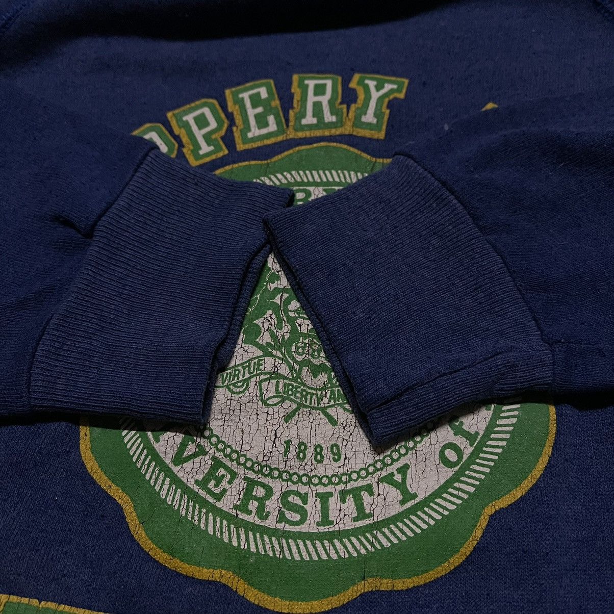 Vintage Vintage 90s Slippery rock university sweatshirt pullover Size US M / EU 48-50 / 2 - 4 Thumbnail